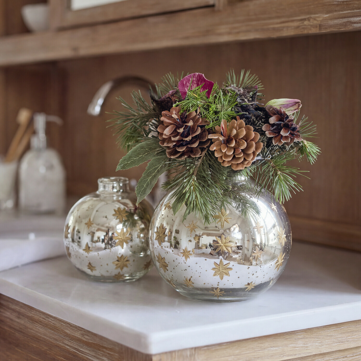 Lot de 2 vases Sølvås