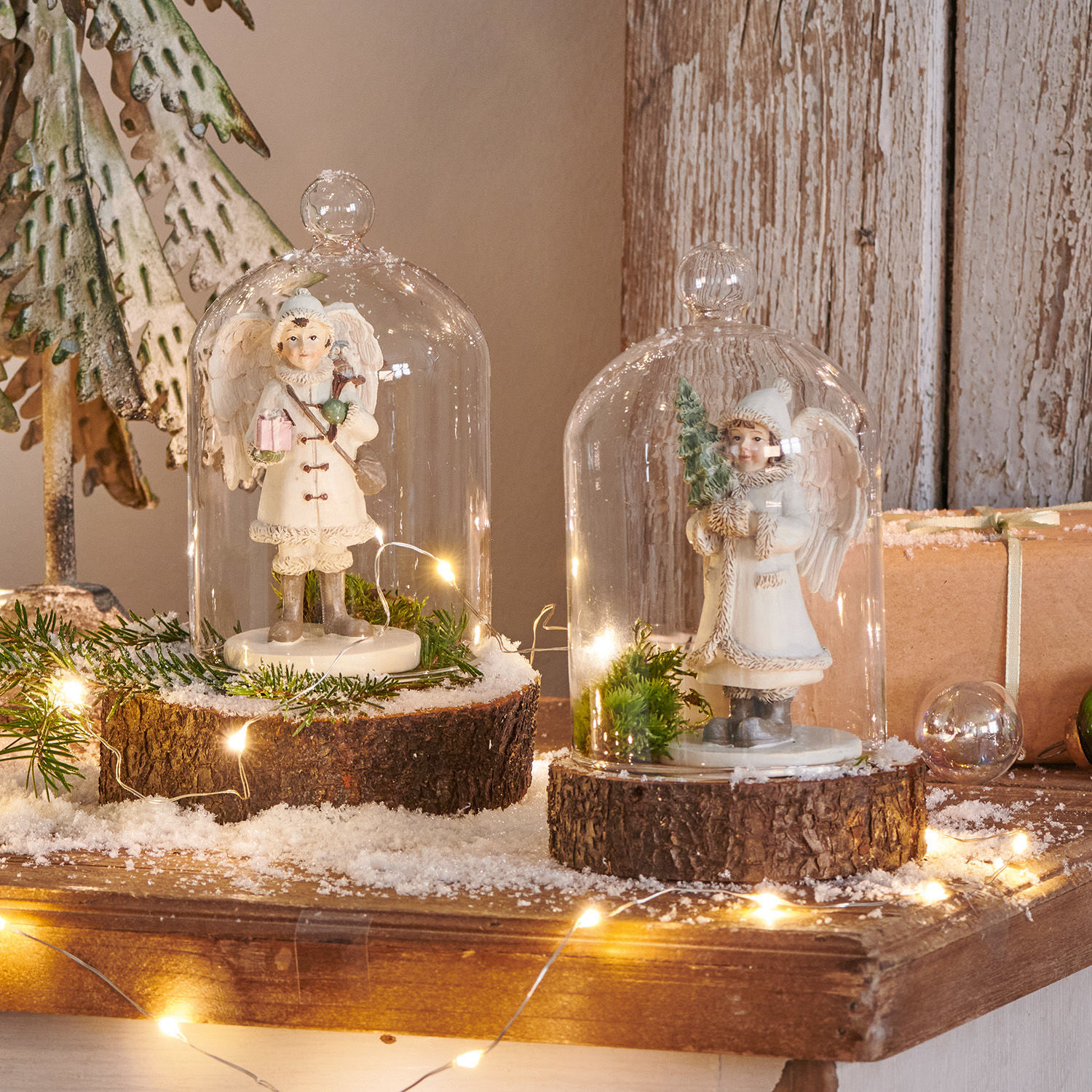 Lot de 2 décorations de Noël Children