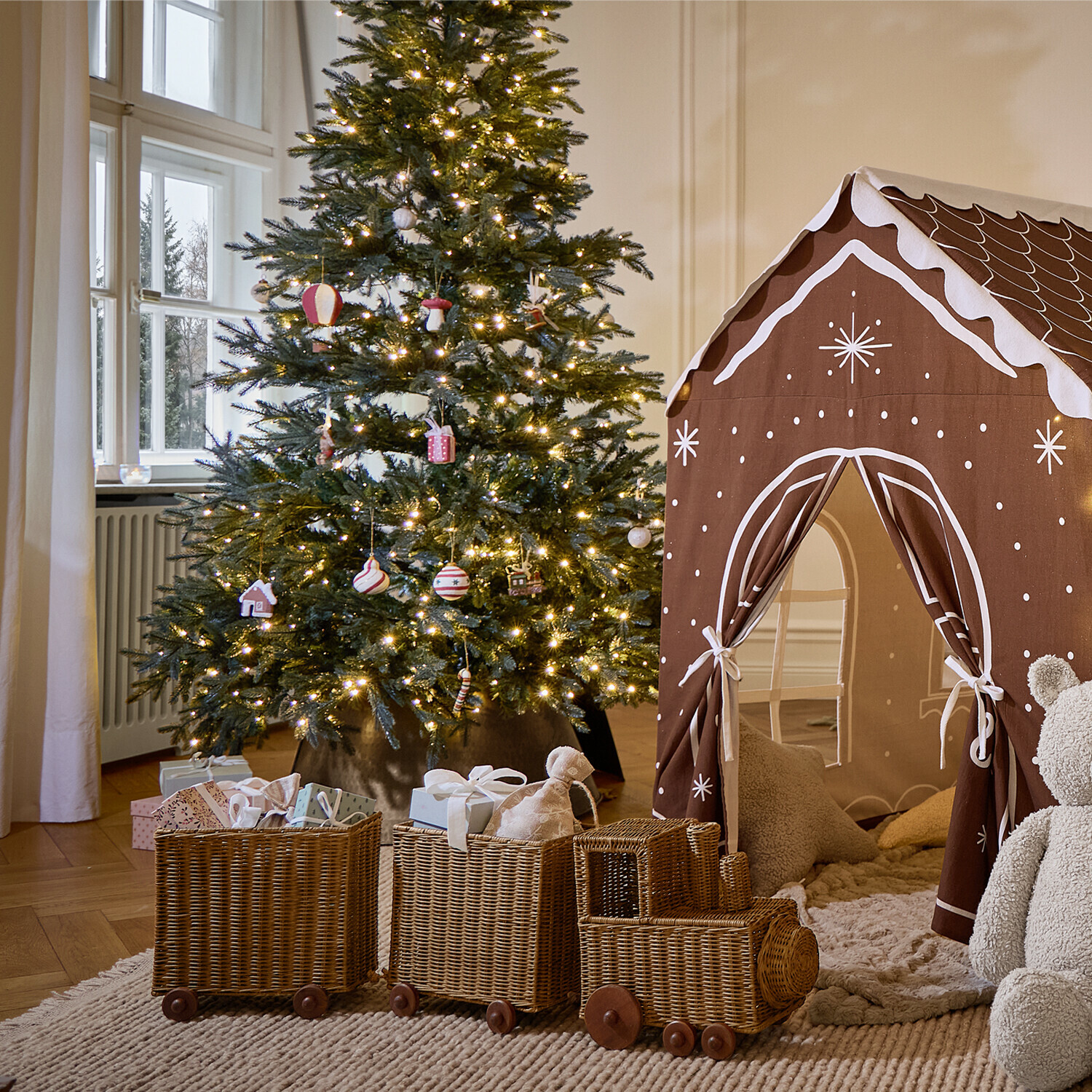 Lot de 7 décorations à suspendre Doosie