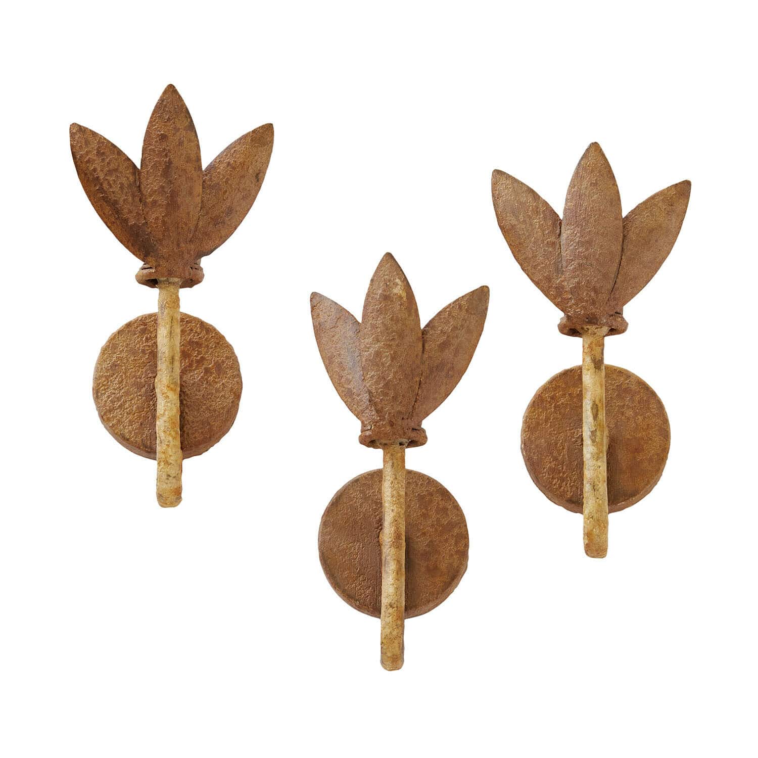 Lot de 3 bougeoirs muraux Cressivaux