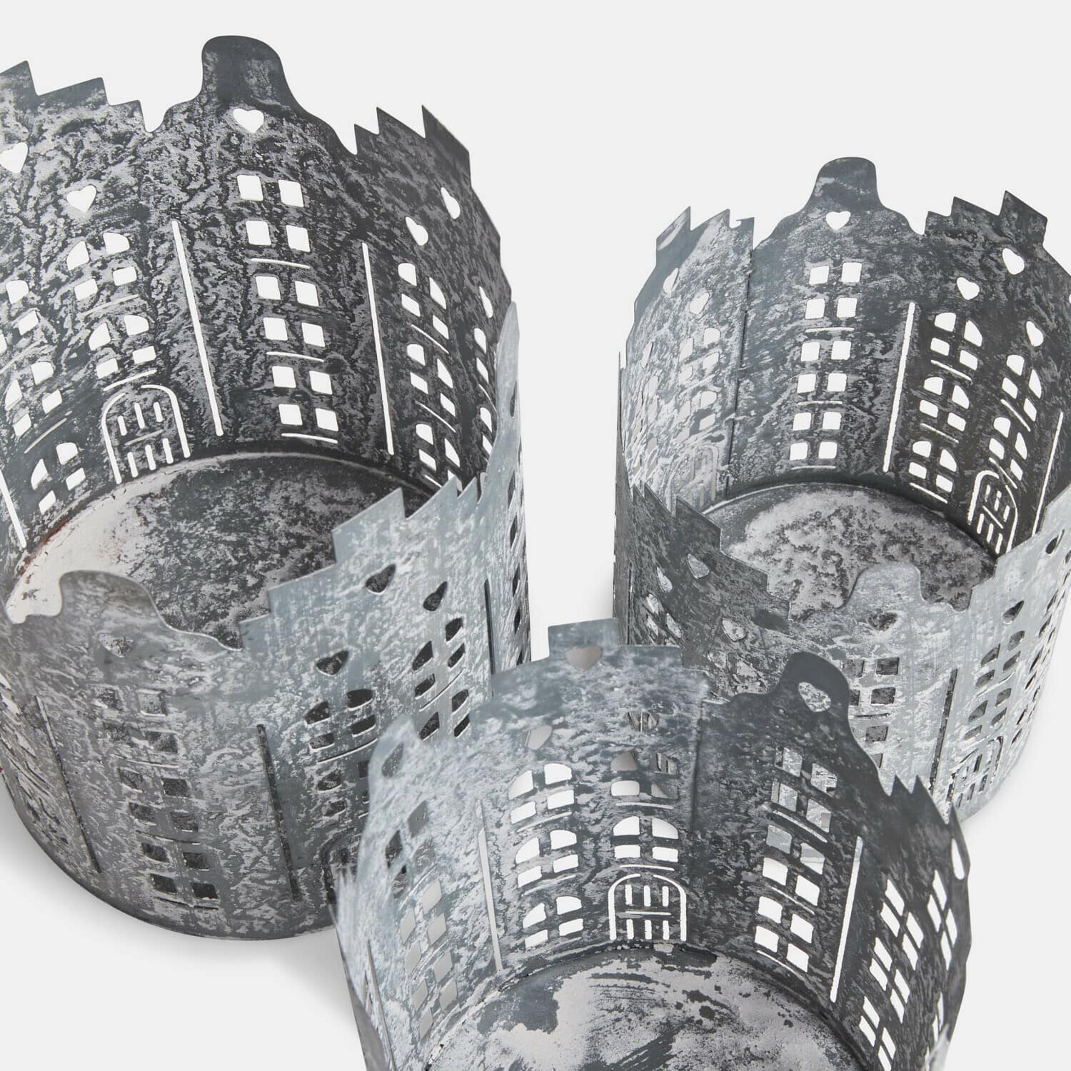 Lot de 3 bougeoirs Jørnvik