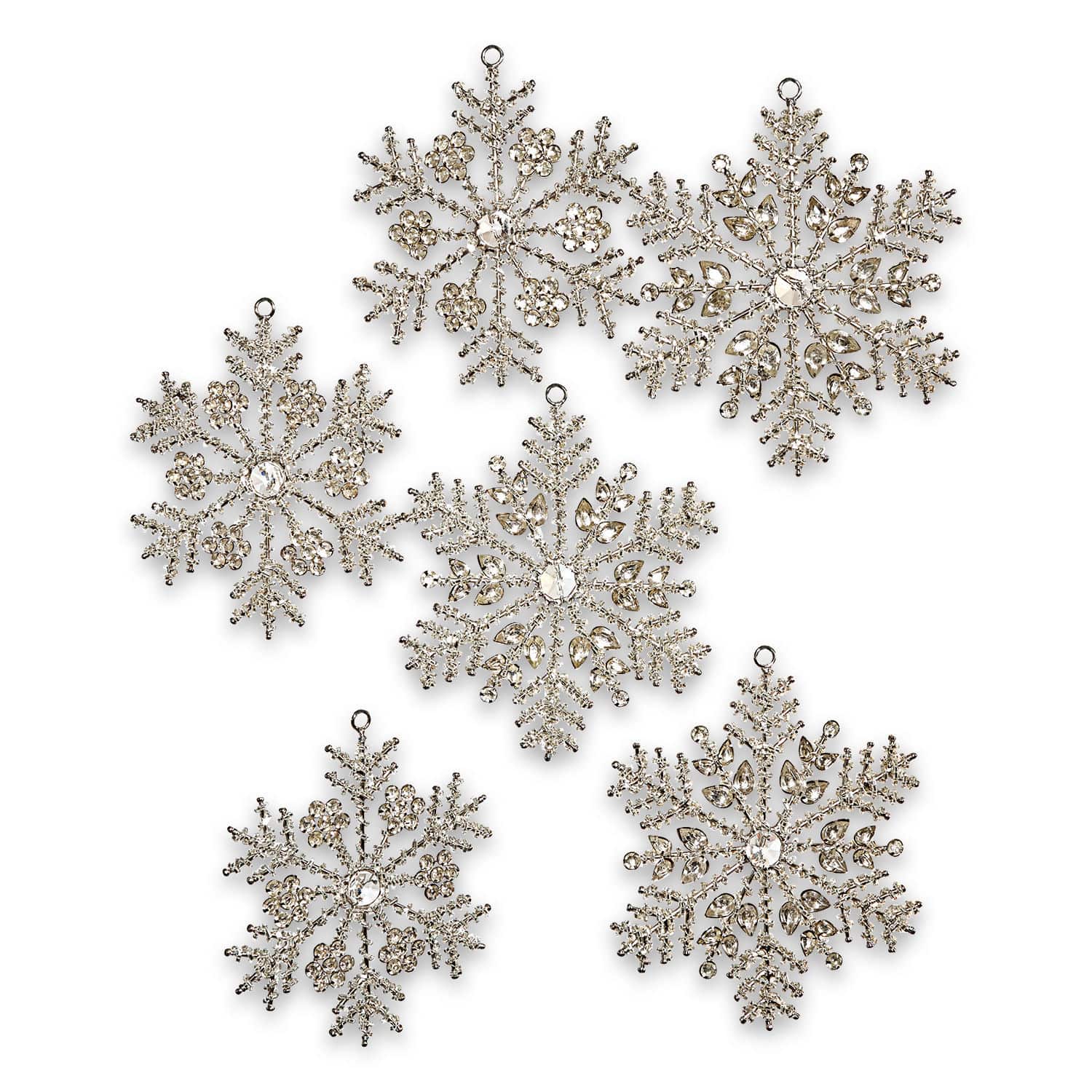 Lot de 6 décorations de Noël Lisette