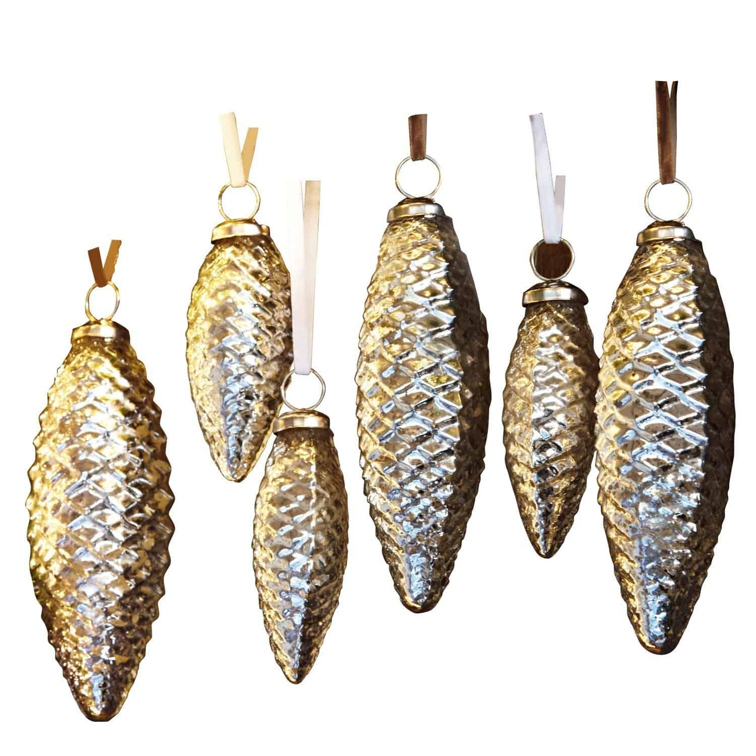 Lot de 6 décorations de Noël Bondon