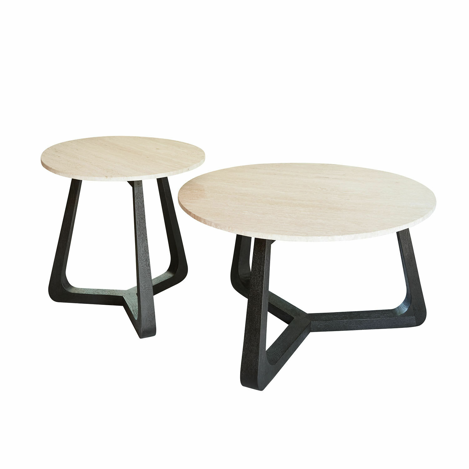 Lot de 2 tables basses Tressane