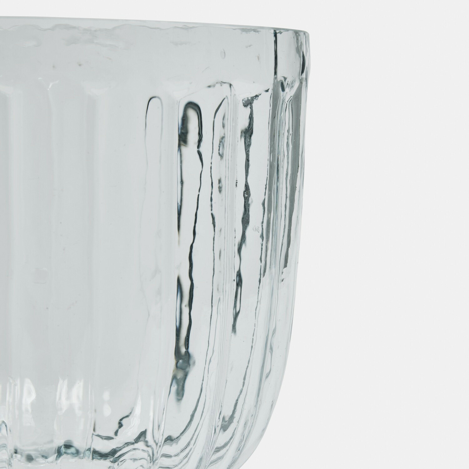 Lot de 2 bonbonnières en verre Mélomiane