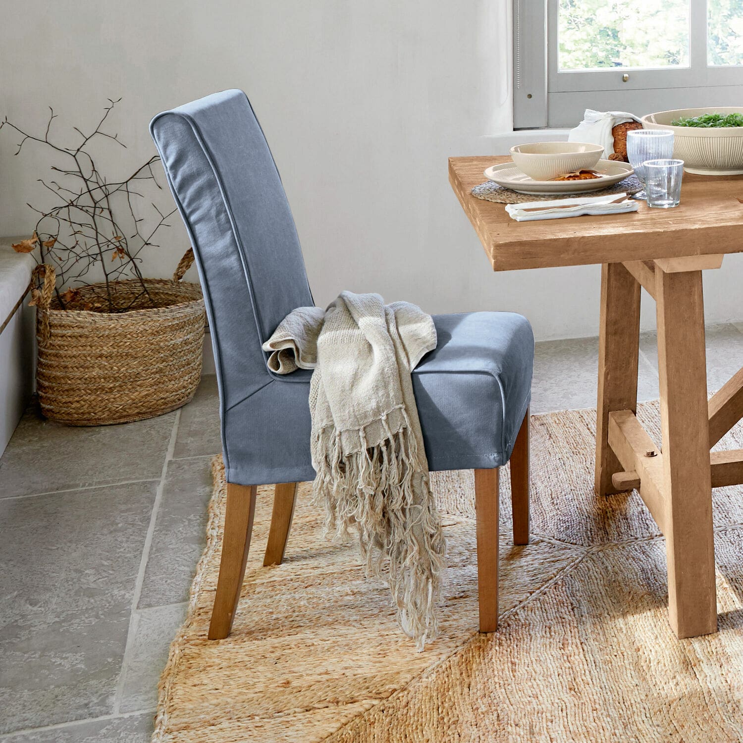 Chaise avec housse Mankato