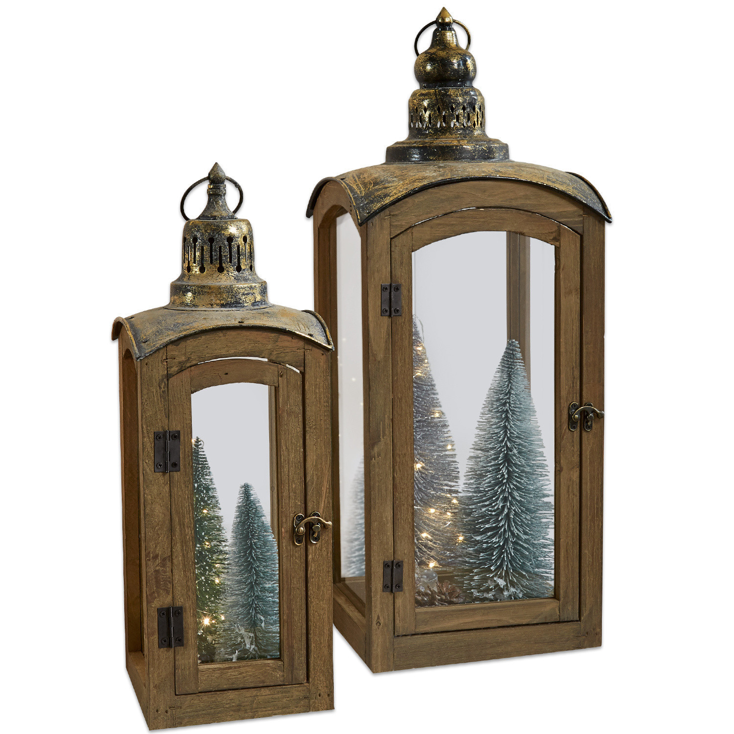 Lot de 2 lanternes Arsène