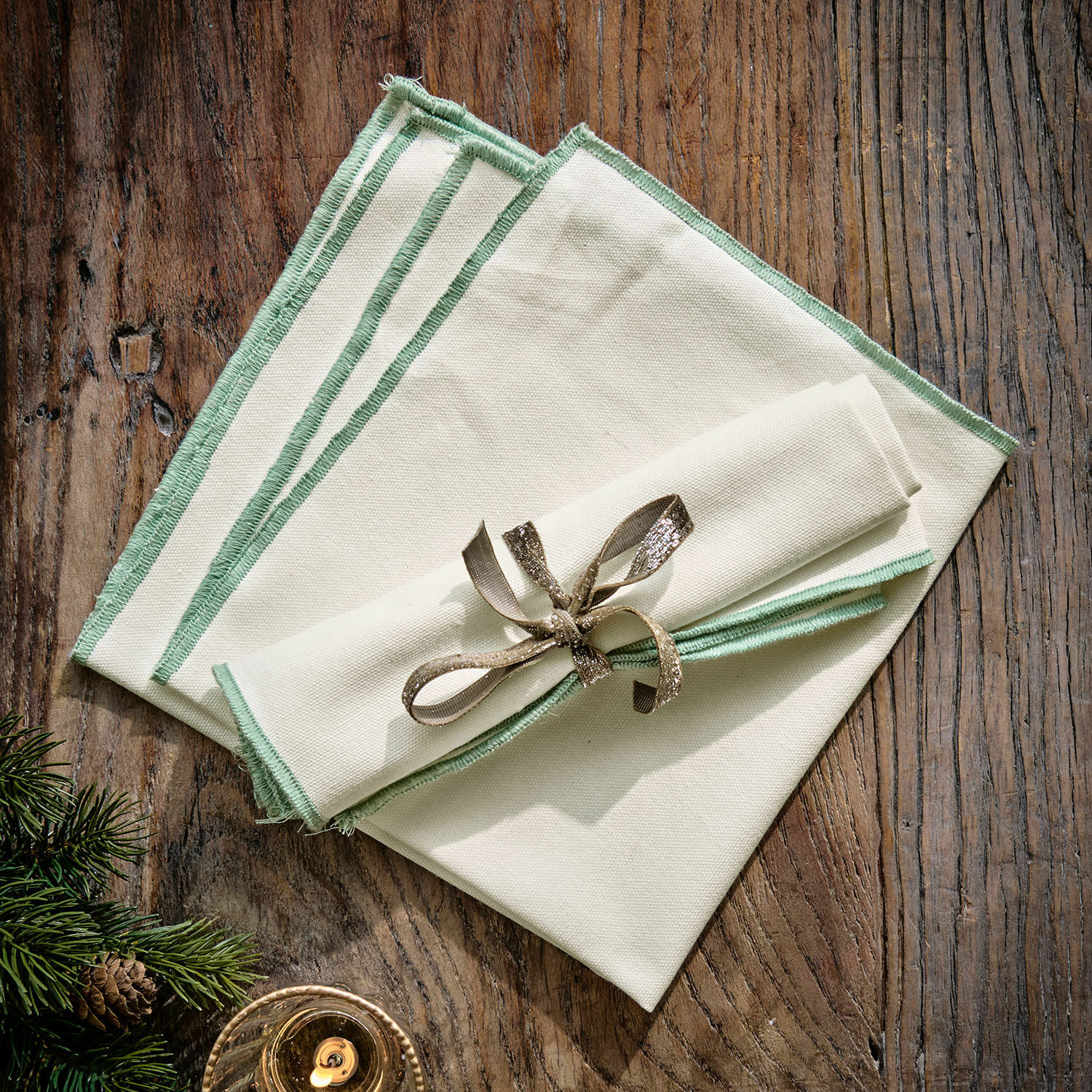 Lot de 2 serviettes de table Tarivelle