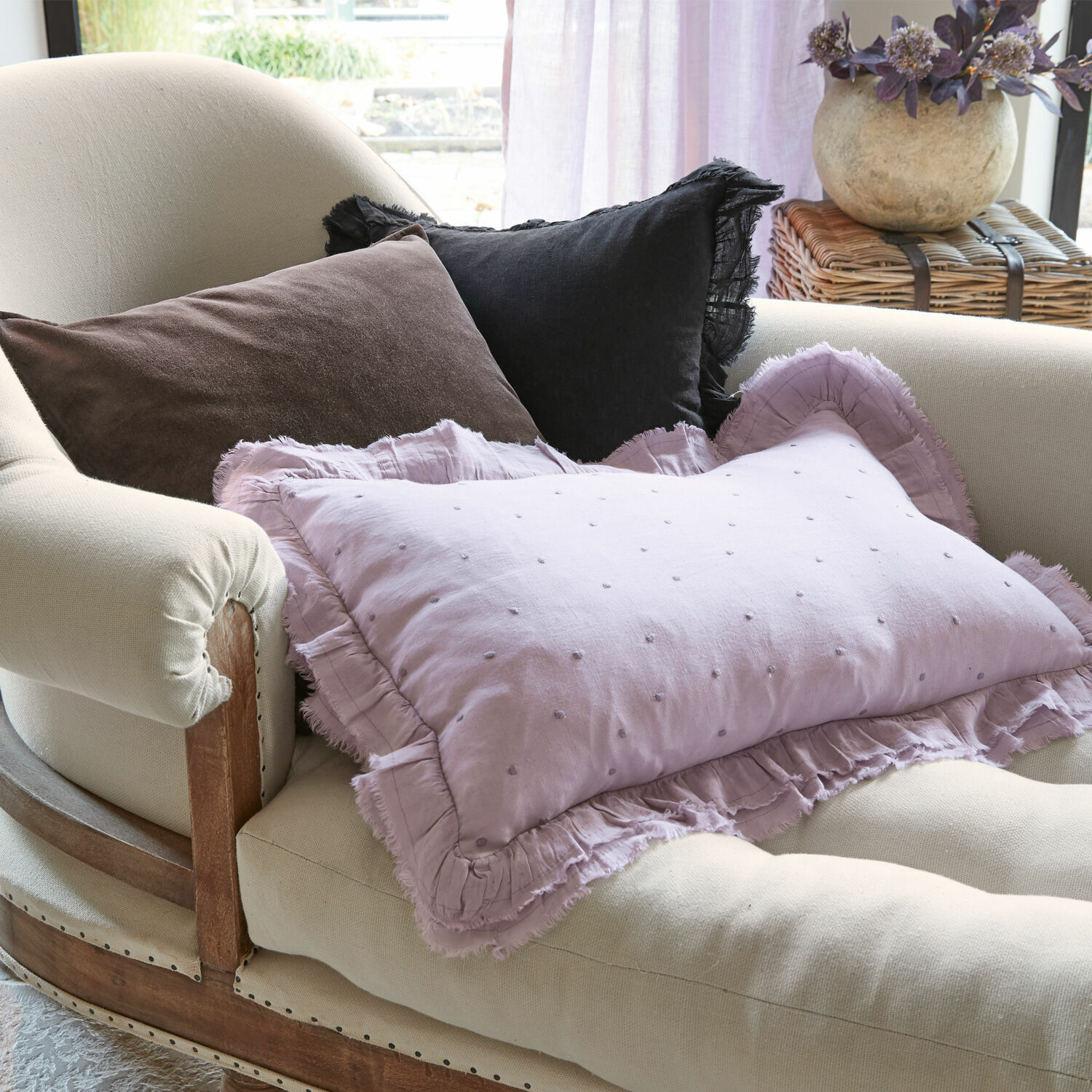 Lot de 3 housses de coussins Hatillo