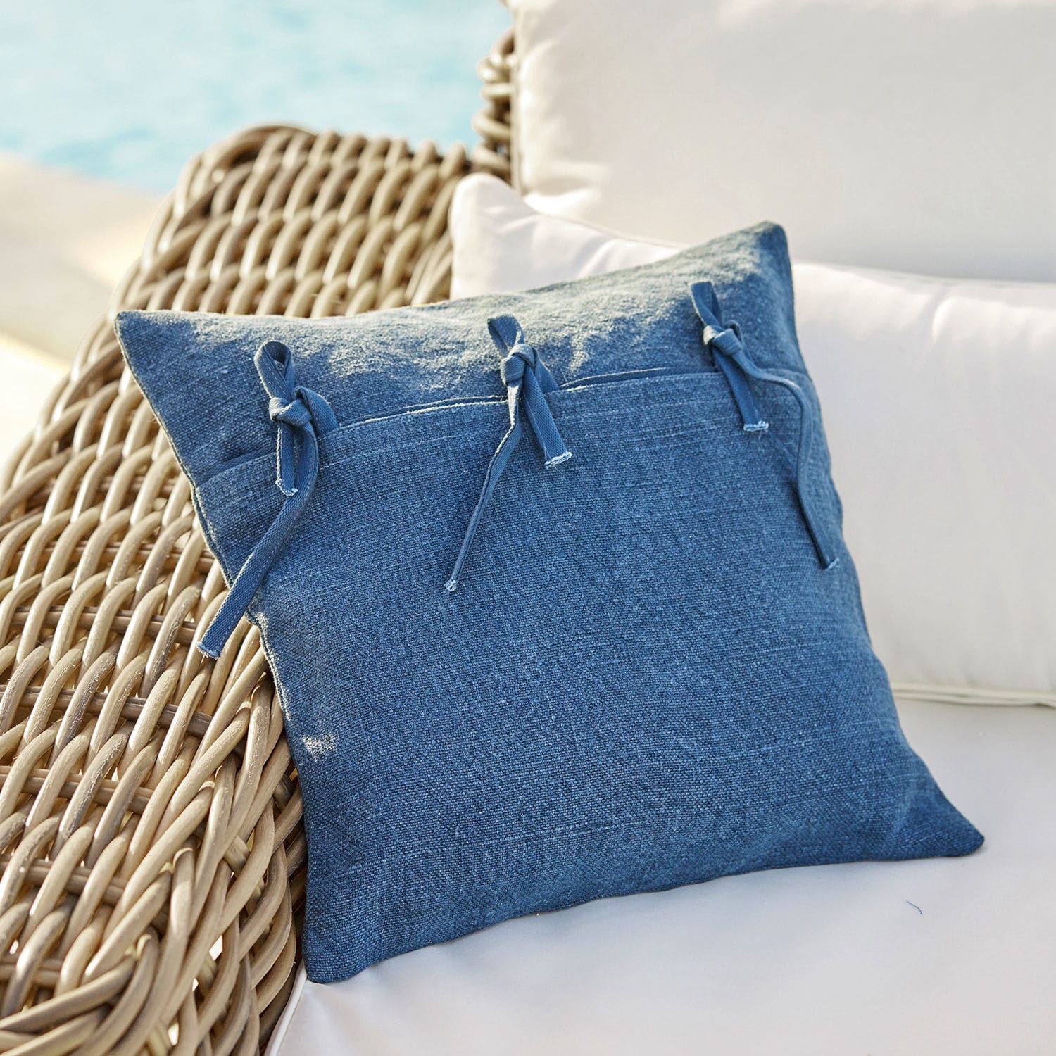 Lot de 2 housses de coussins Loere