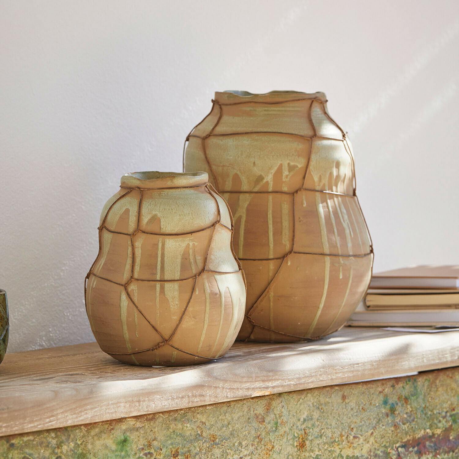 Lot de 2 vases Frandoro