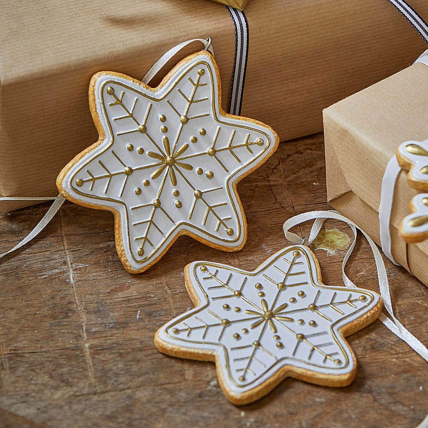 Lot de 4 décorations de Noël Chimayo