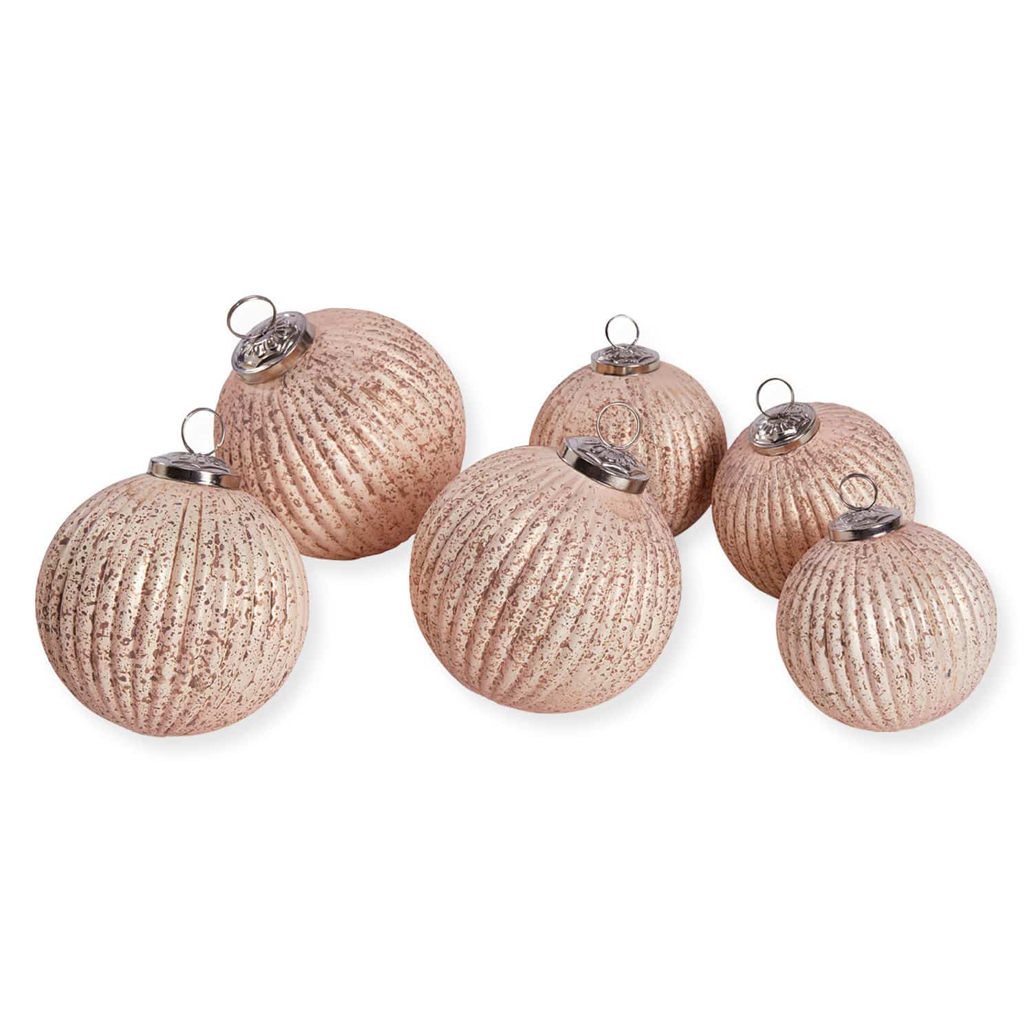 Lot de 6 boules de Noël Mane