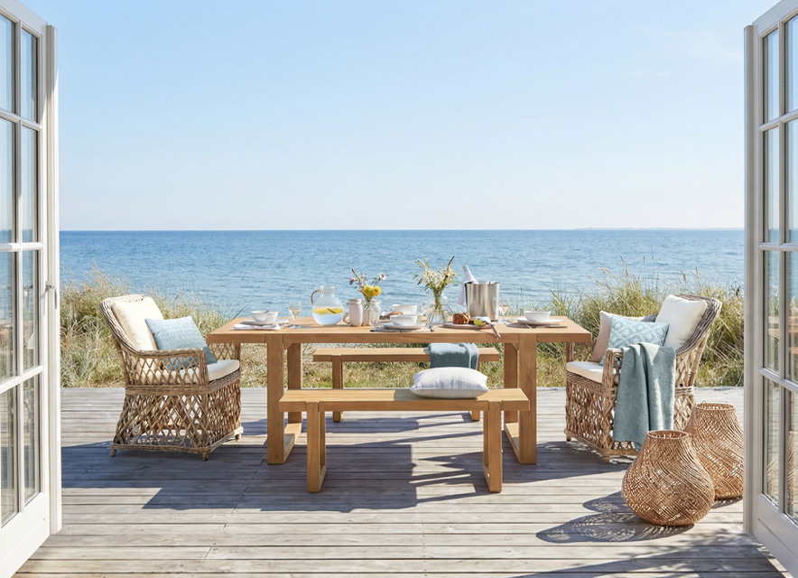 Brunch à la mer