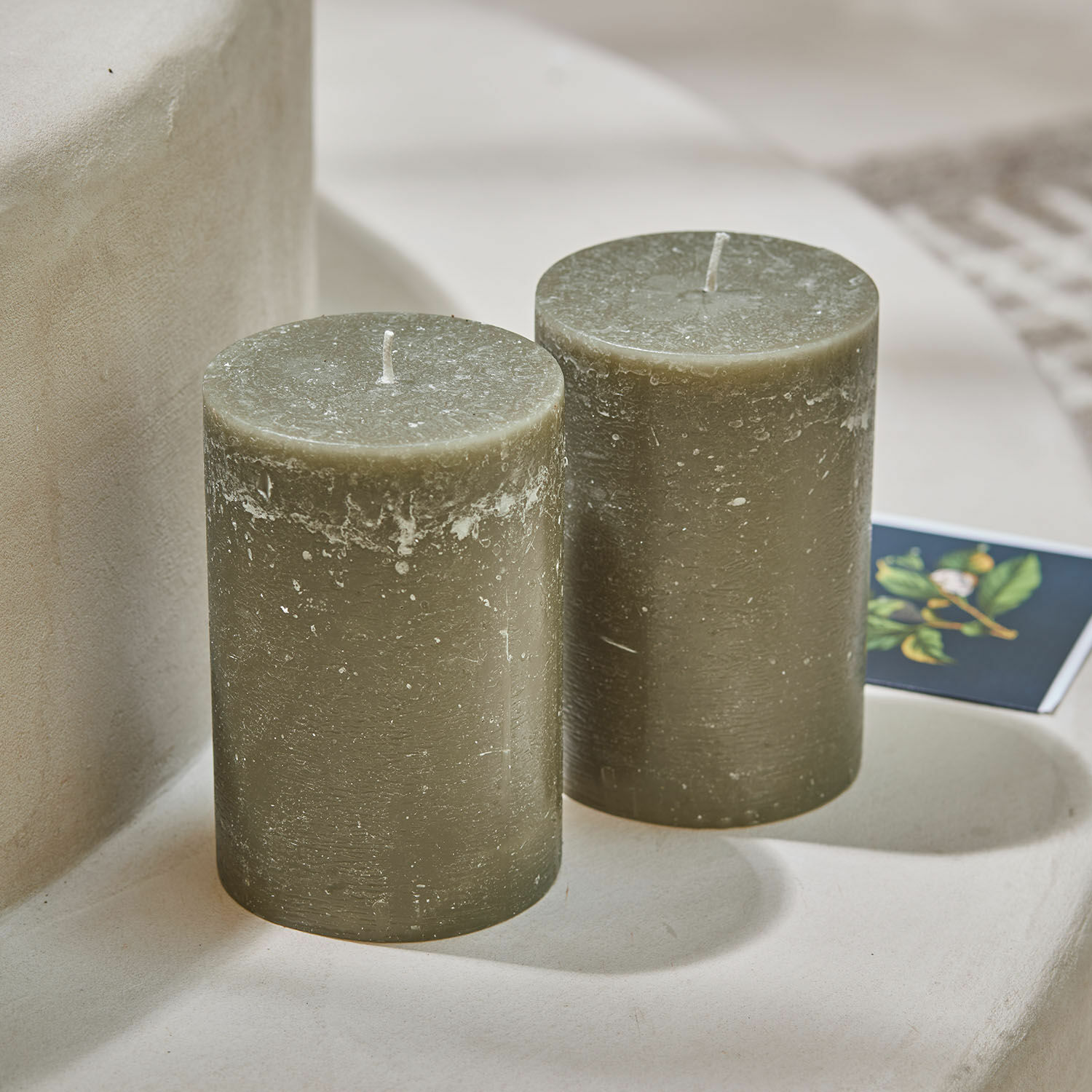 Lot de 2 bougies Oviedo