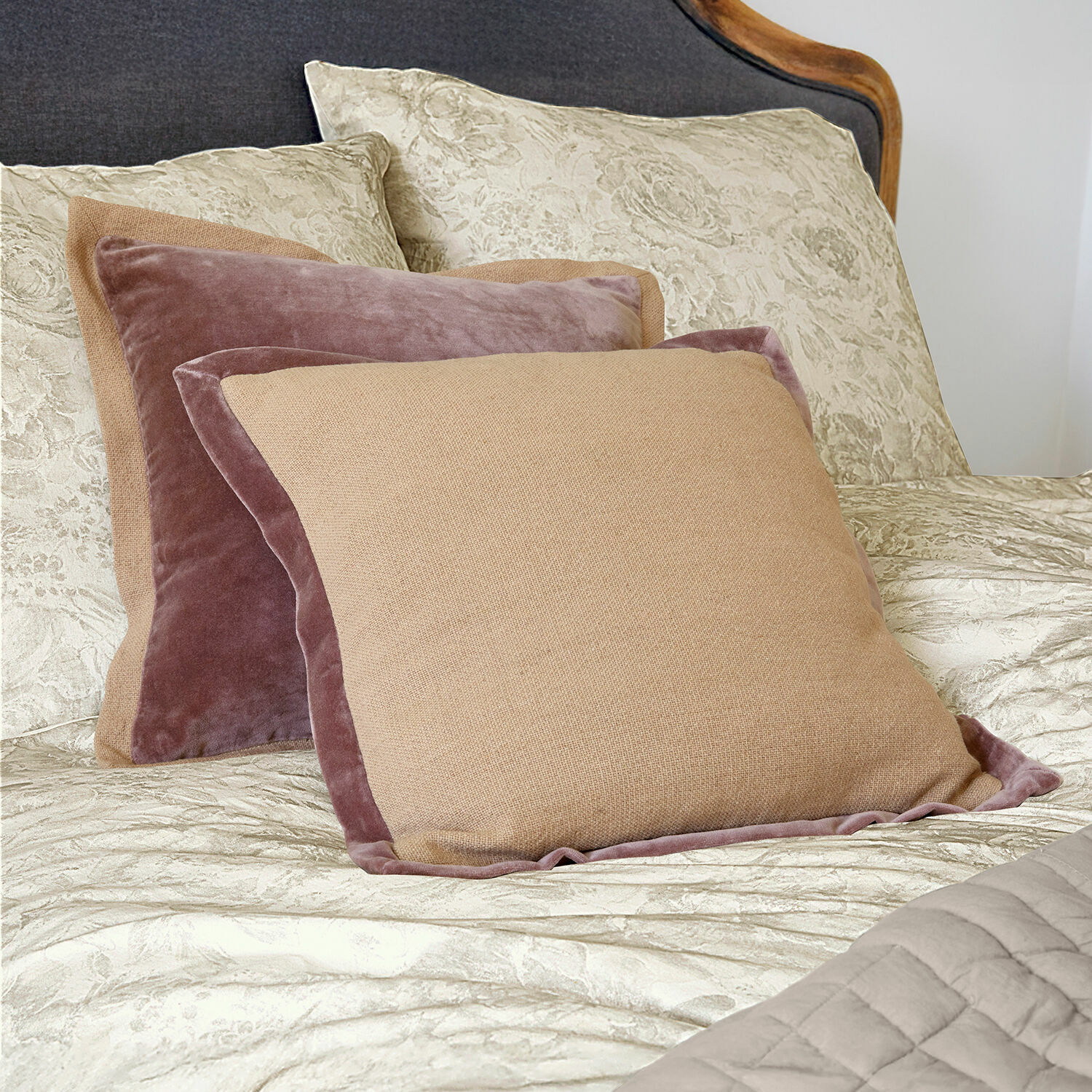 Lot de 2 housses de coussins Liréan