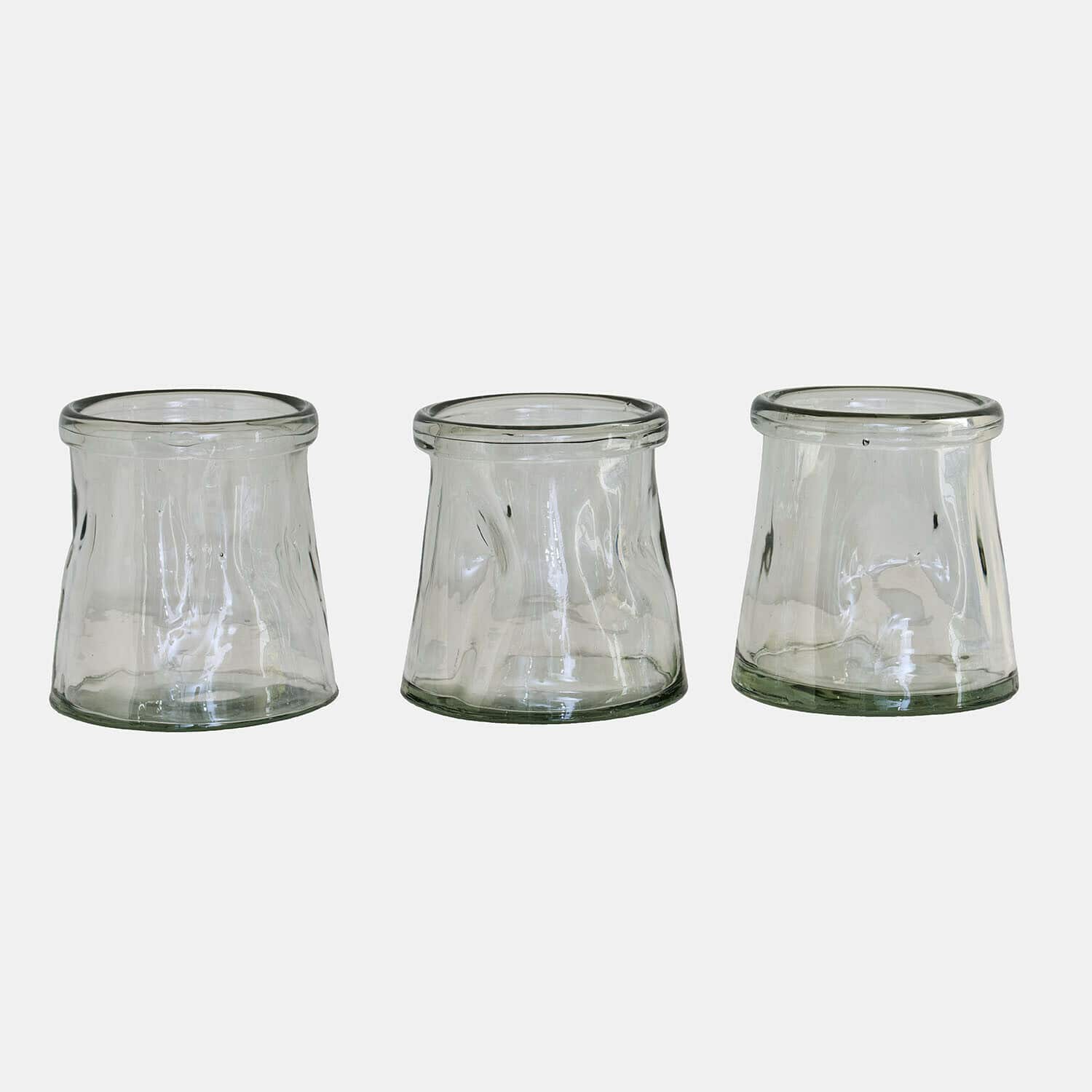 Lot de 3 photophores Gravière