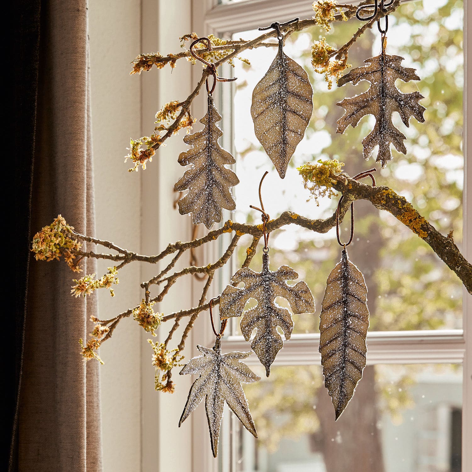 Lot de 6 feuilles décoratives Forlí