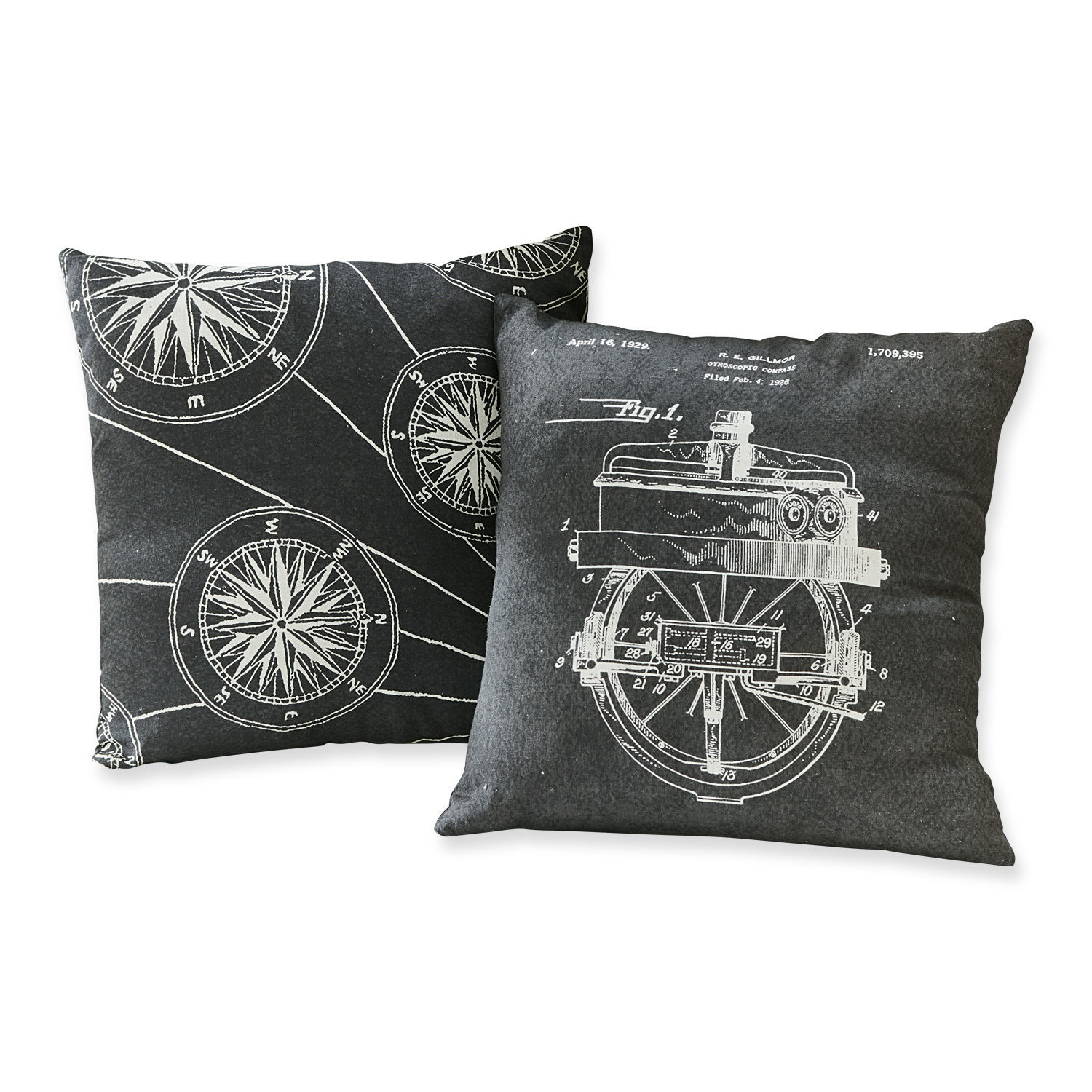 Lot de 2 housses de coussins Moreau