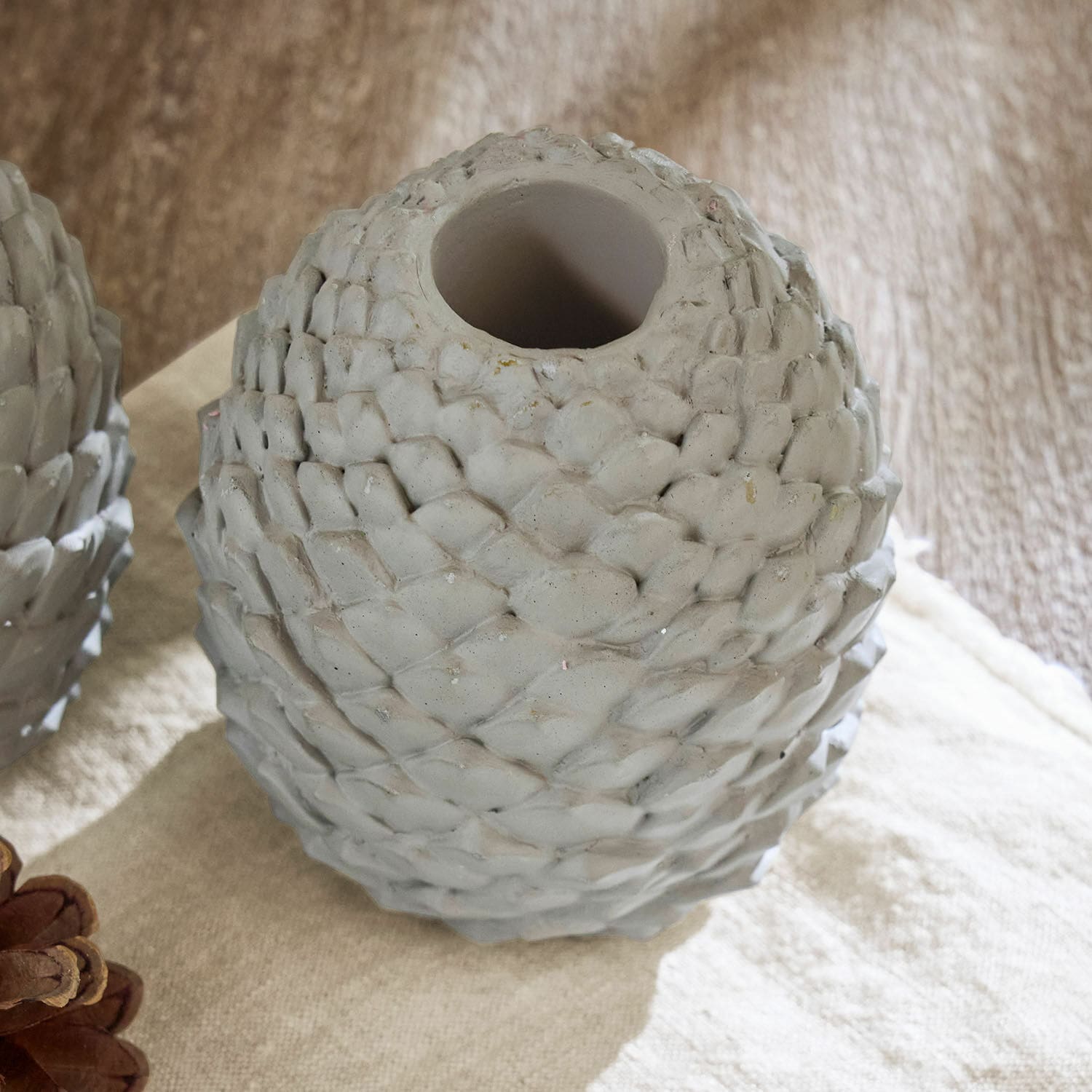 Lot de 2 bougeoirs Rianora
