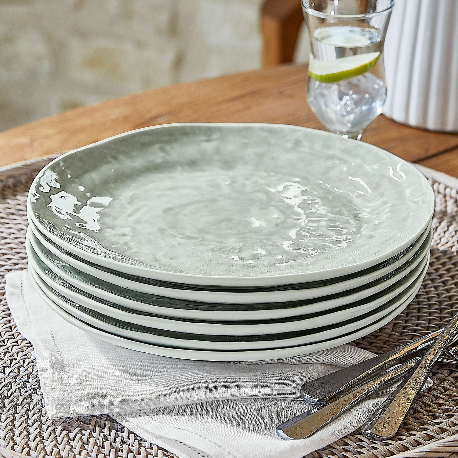 Lot de 6 assiettes Braganza