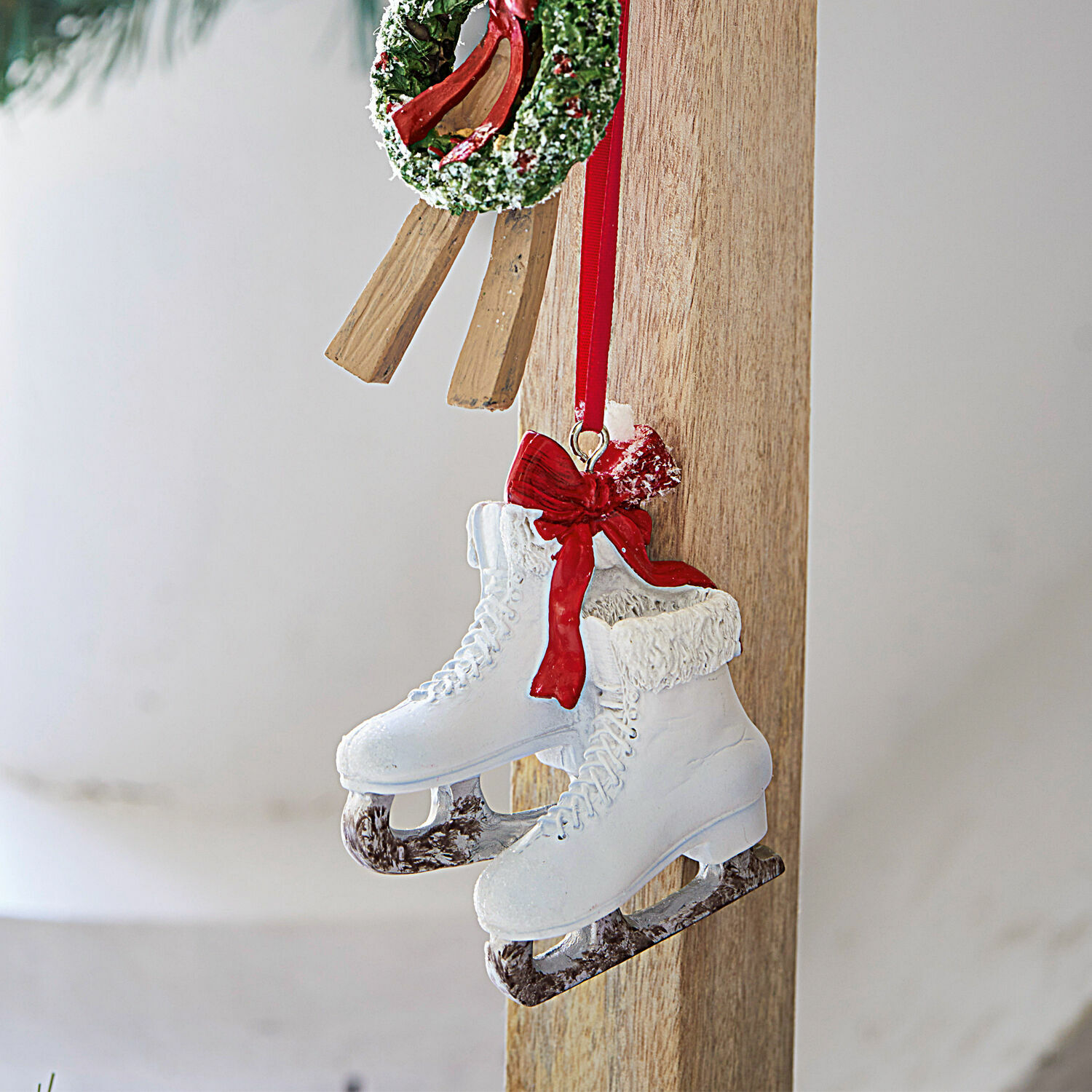Lot de 4 décorations à suspendre Papeta