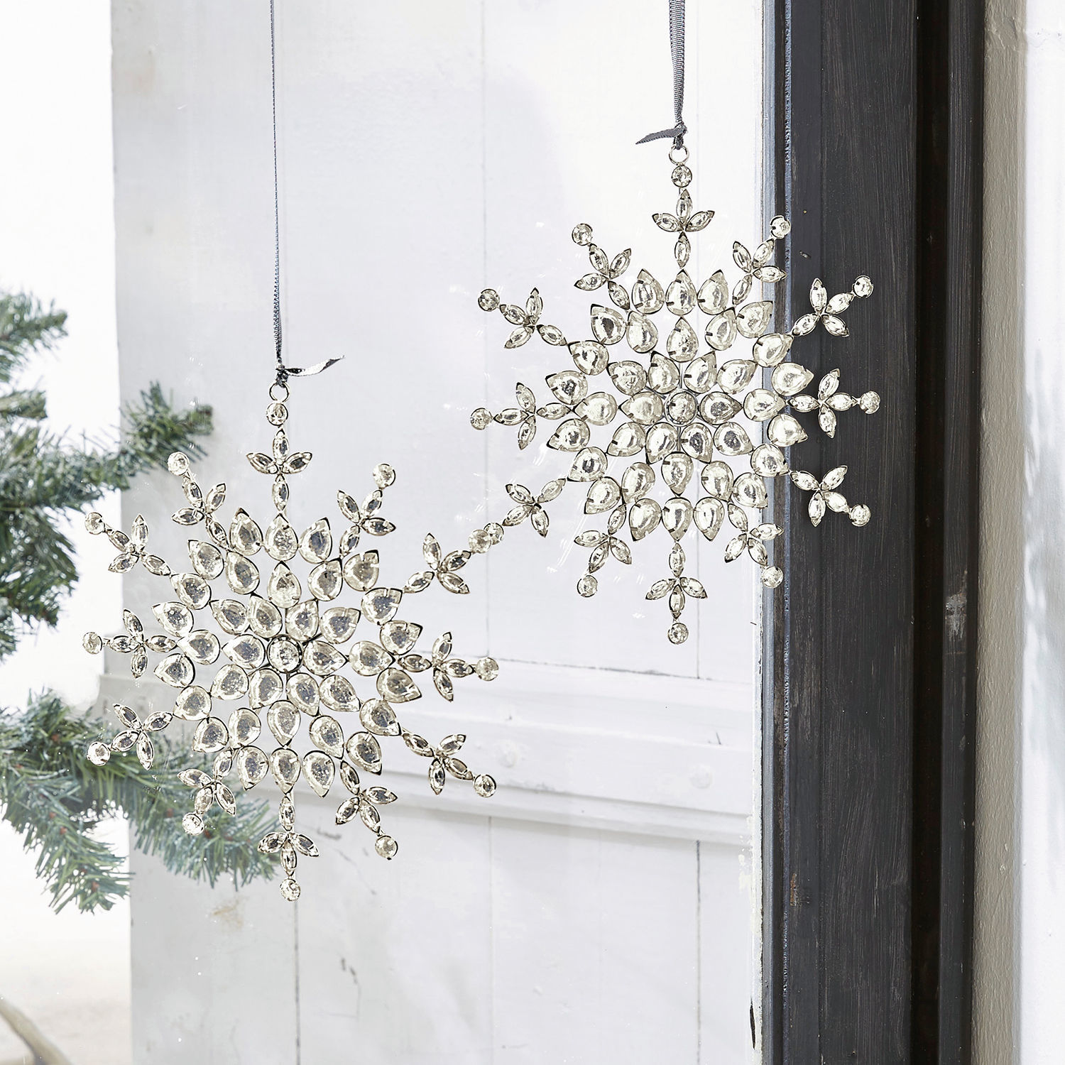 Lot de 2 décorations de Noël Férel