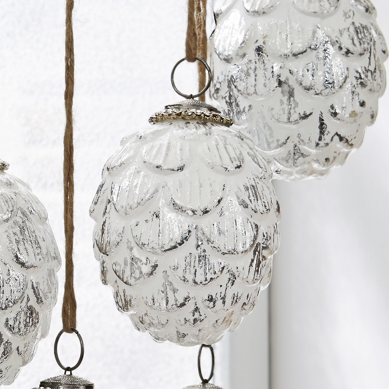 Lot de 6 décorations de Noël Valena