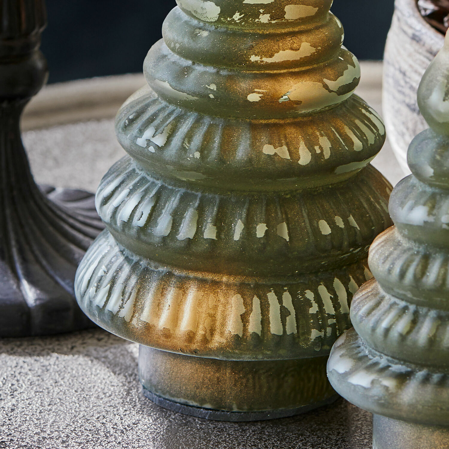 Lot de 2 sapins décoratifs Mongar