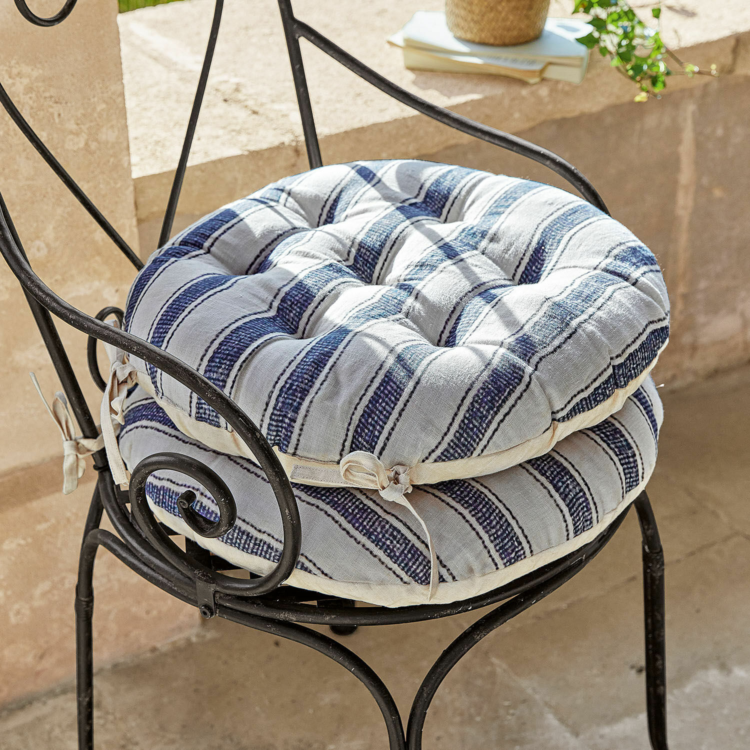 Lot de 2 galettes de chaises Bourrignon