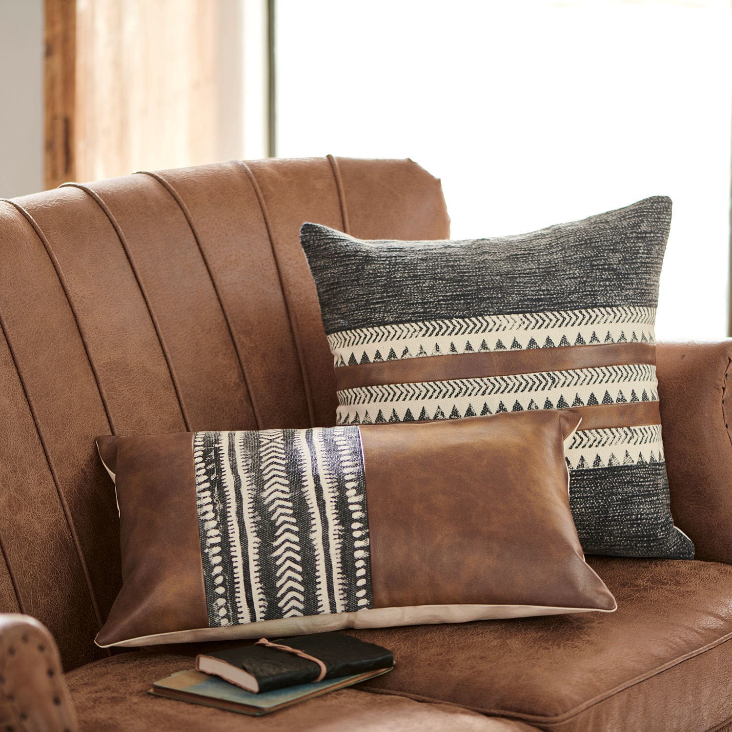 Lot de 2 housses de coussins Russo