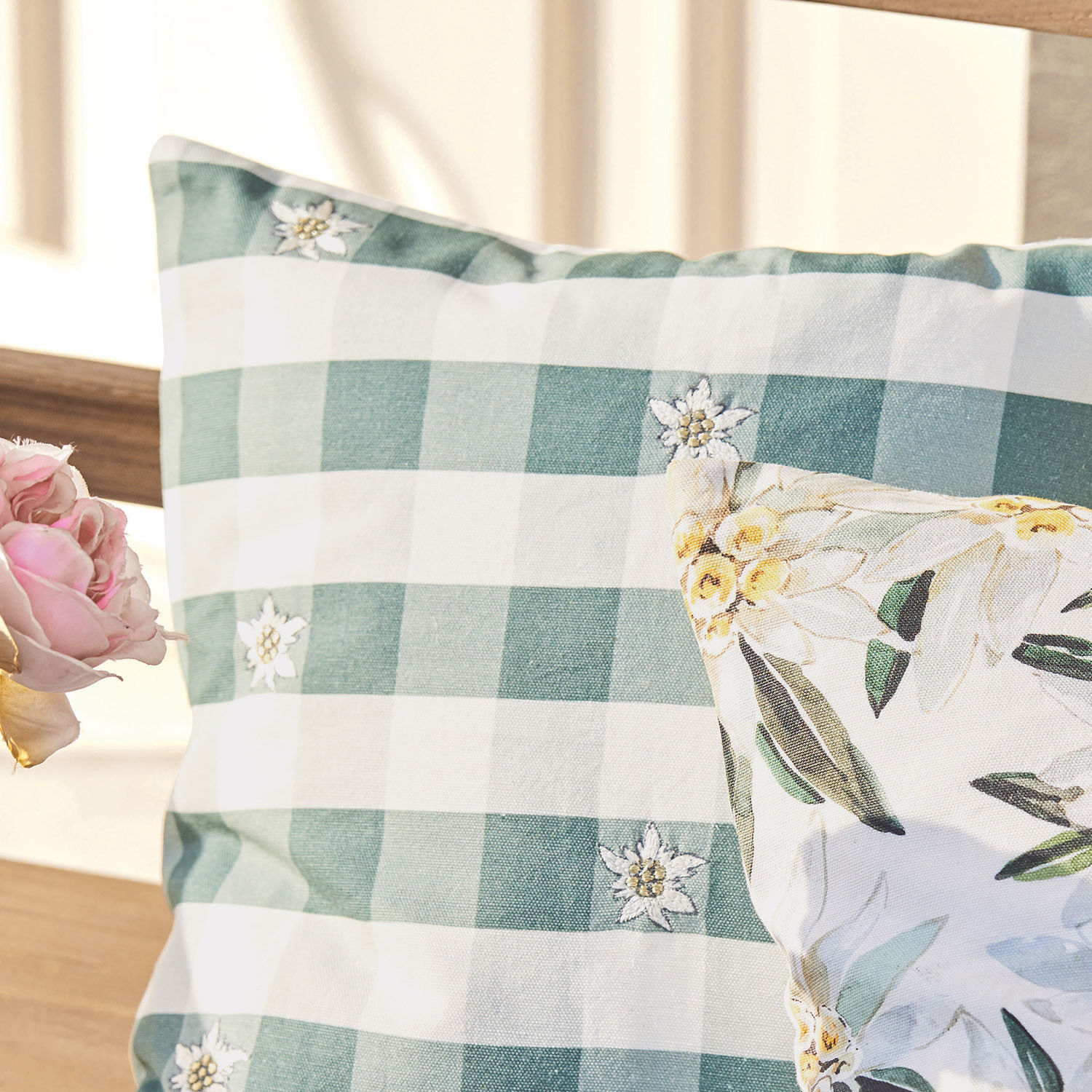 Lot de 2 housses de coussins Landrit