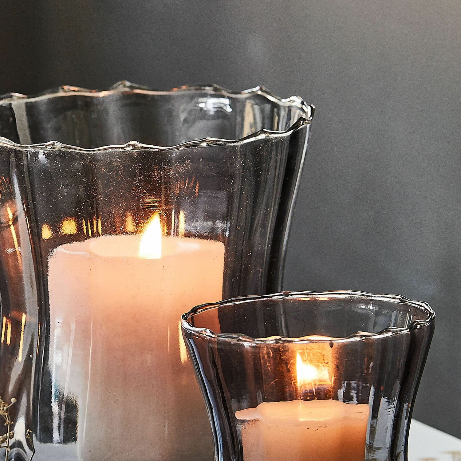 Lot de 3 photophores Lovire