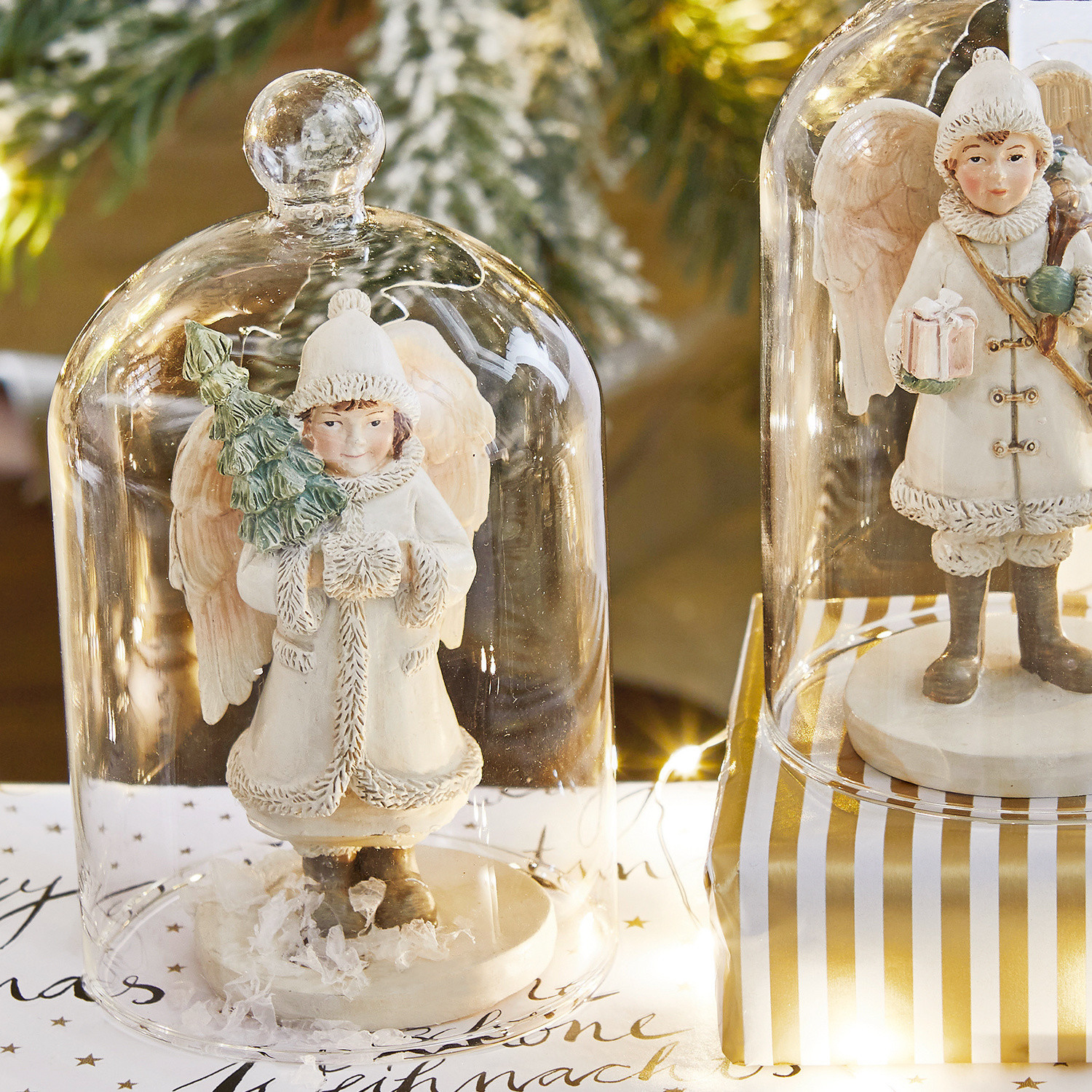 Lot de 2 décorations de Noël Children