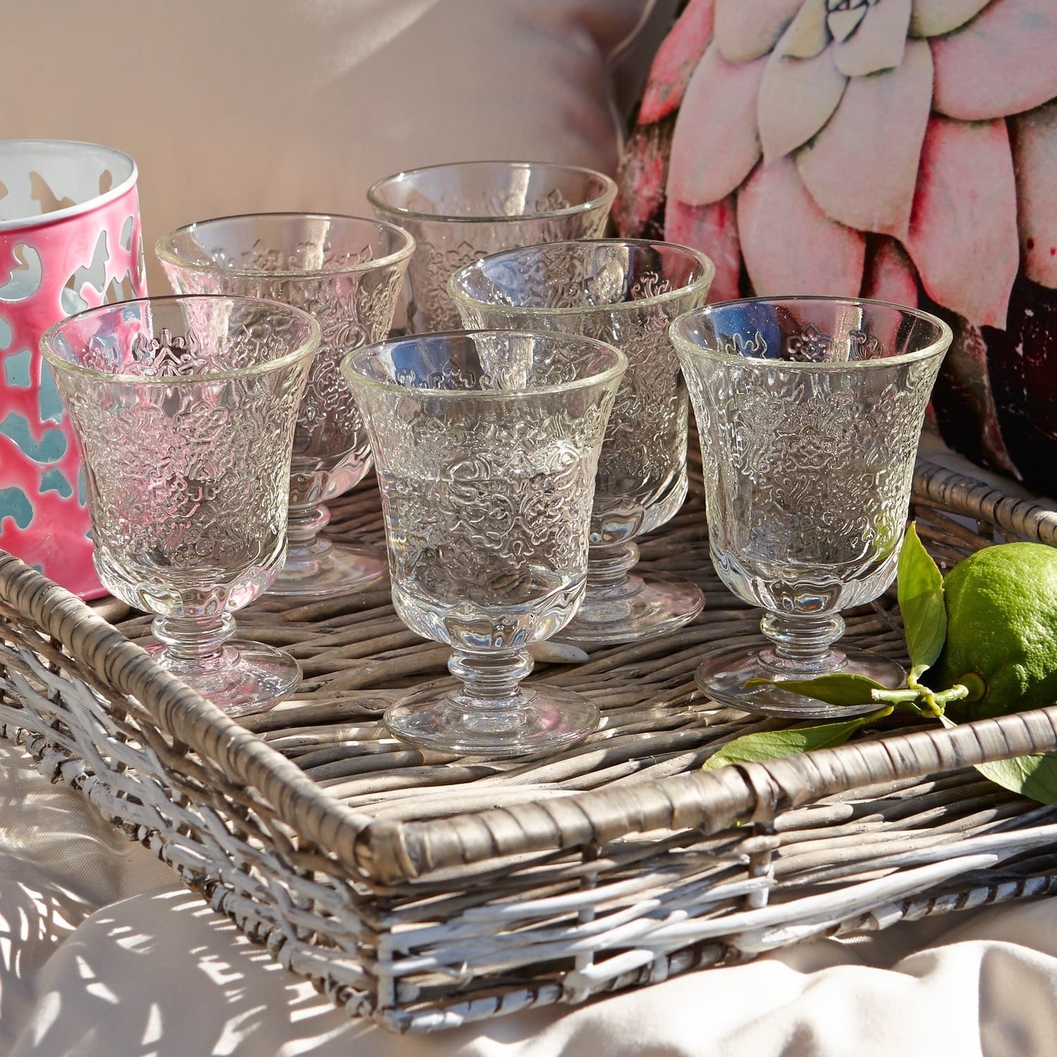Lot de 6 verres à eau Abèle