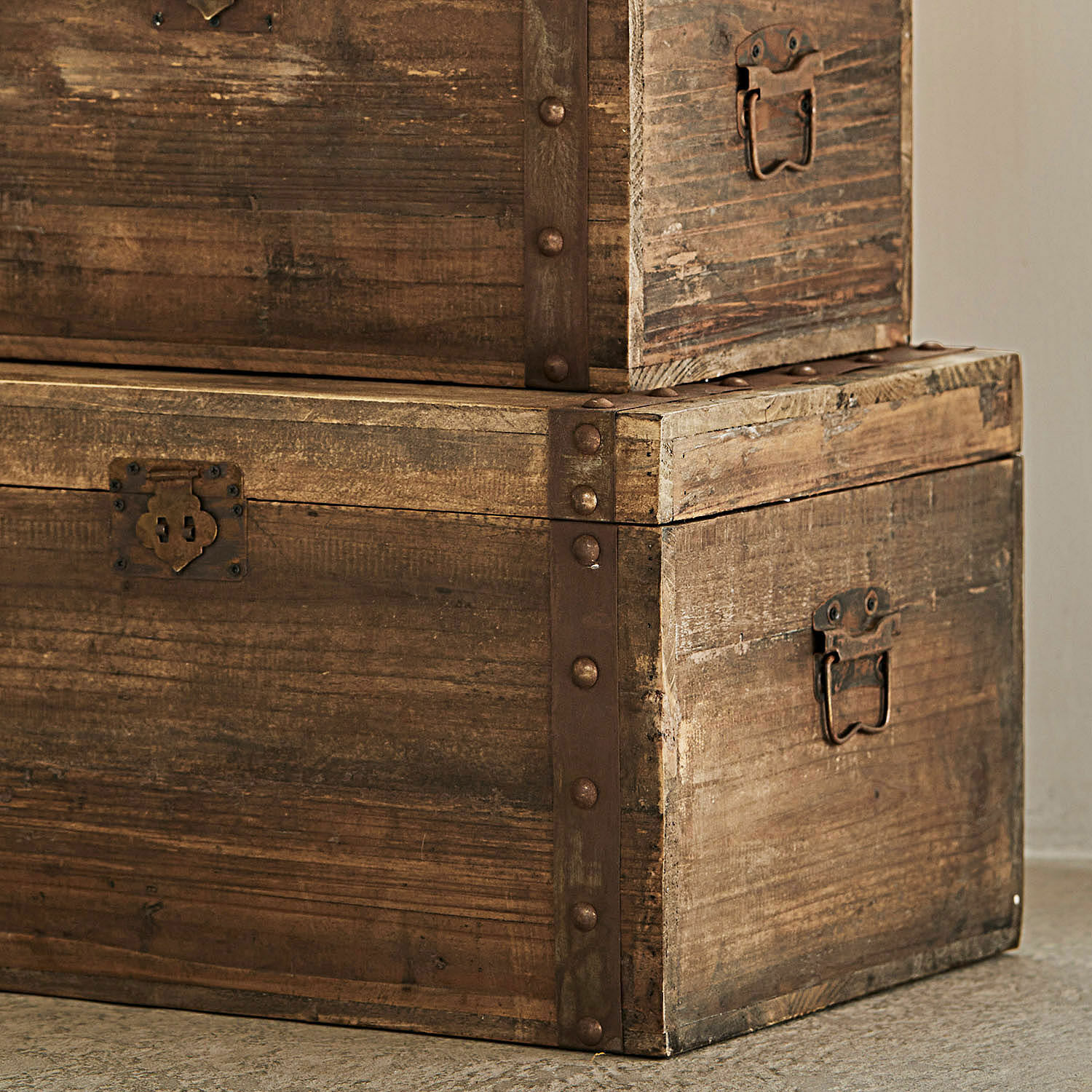 Lot de 2 malles Pratt