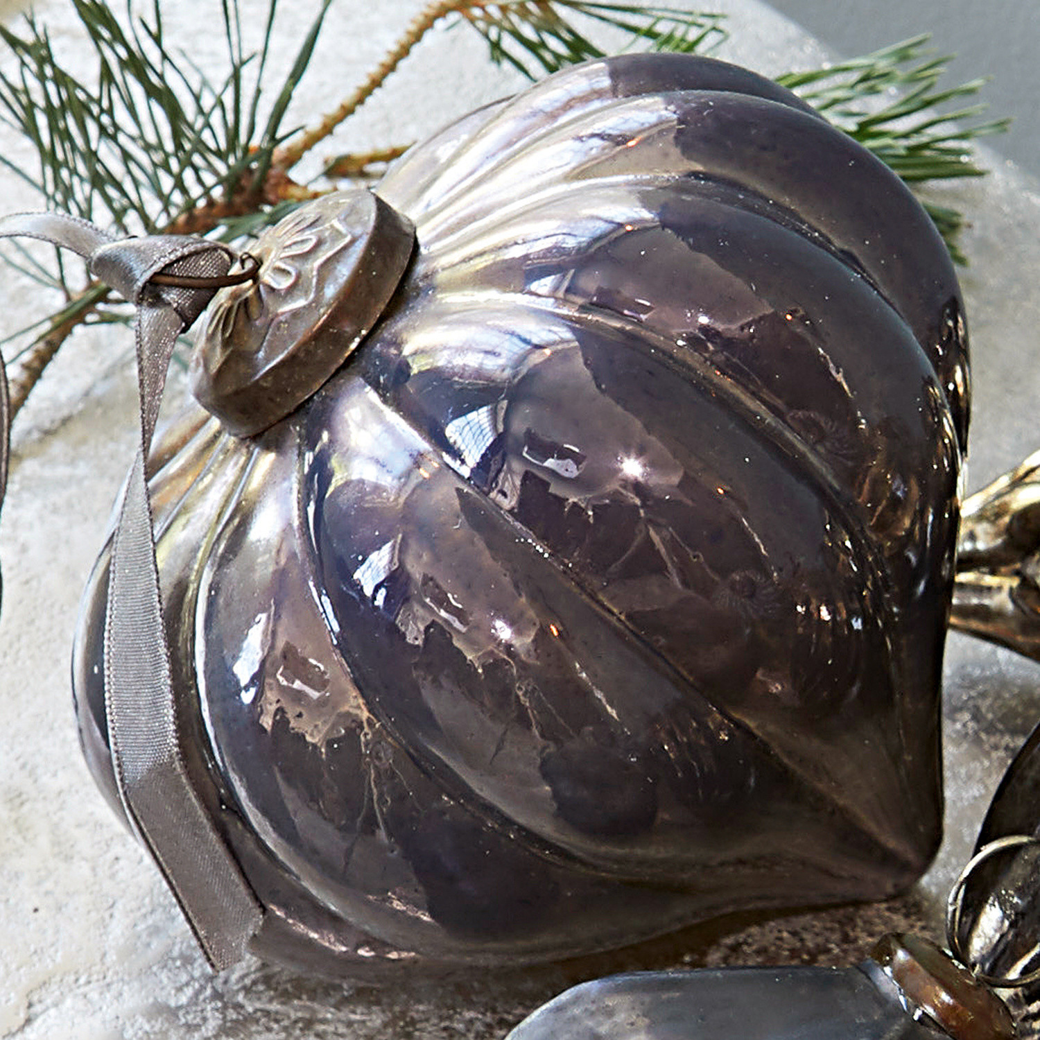 Lot de 6 décorations de Noël Alva