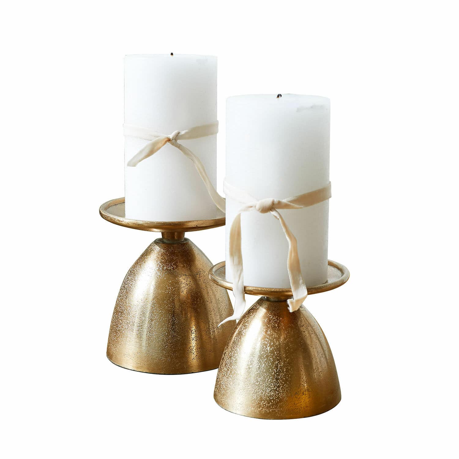 Lot de 2 bougeoirs Karimah