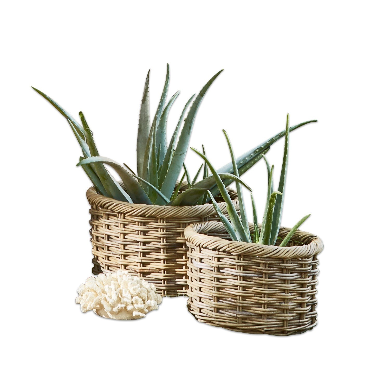 Lot de 2 paniers Audrey