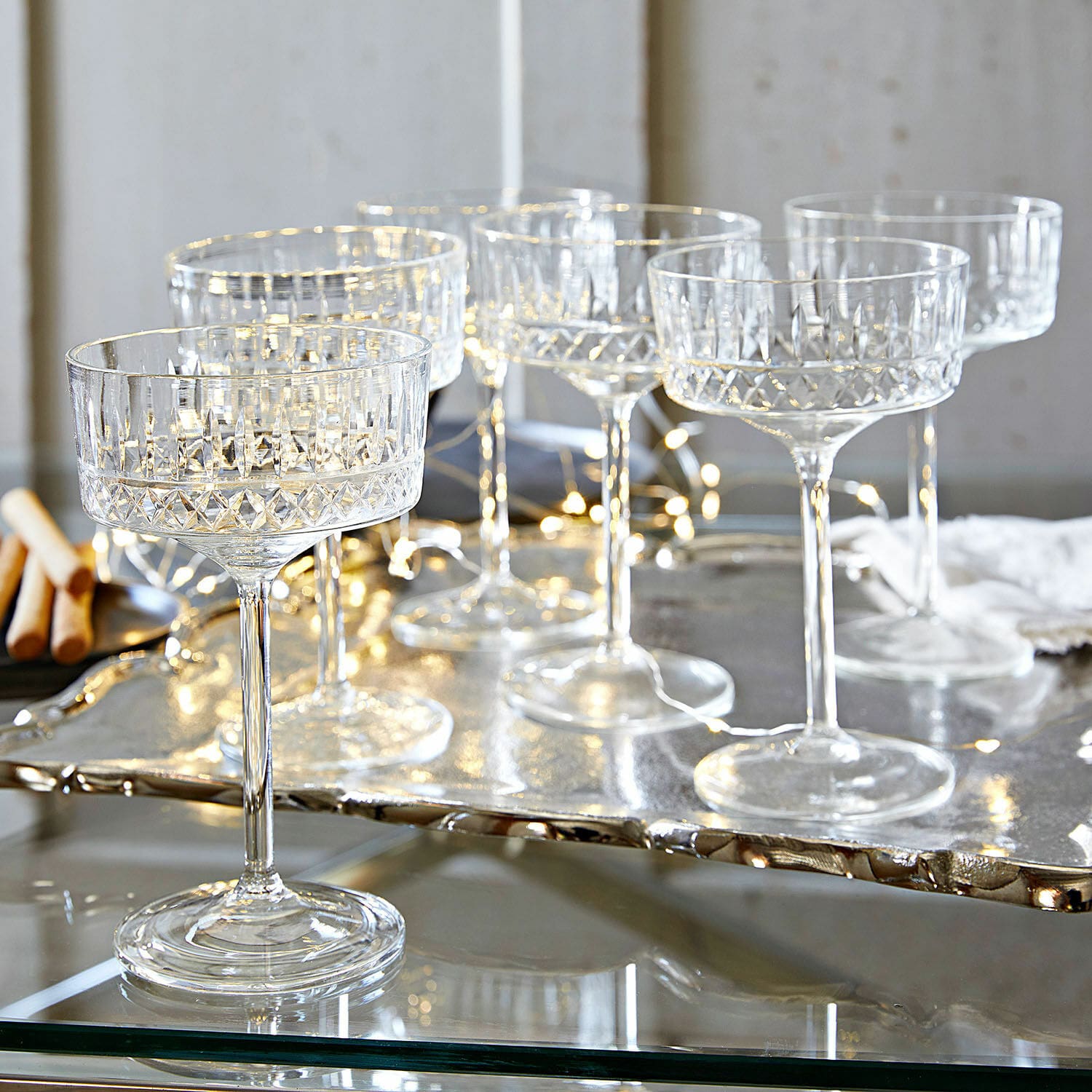 Lot de 6 coupes Deion