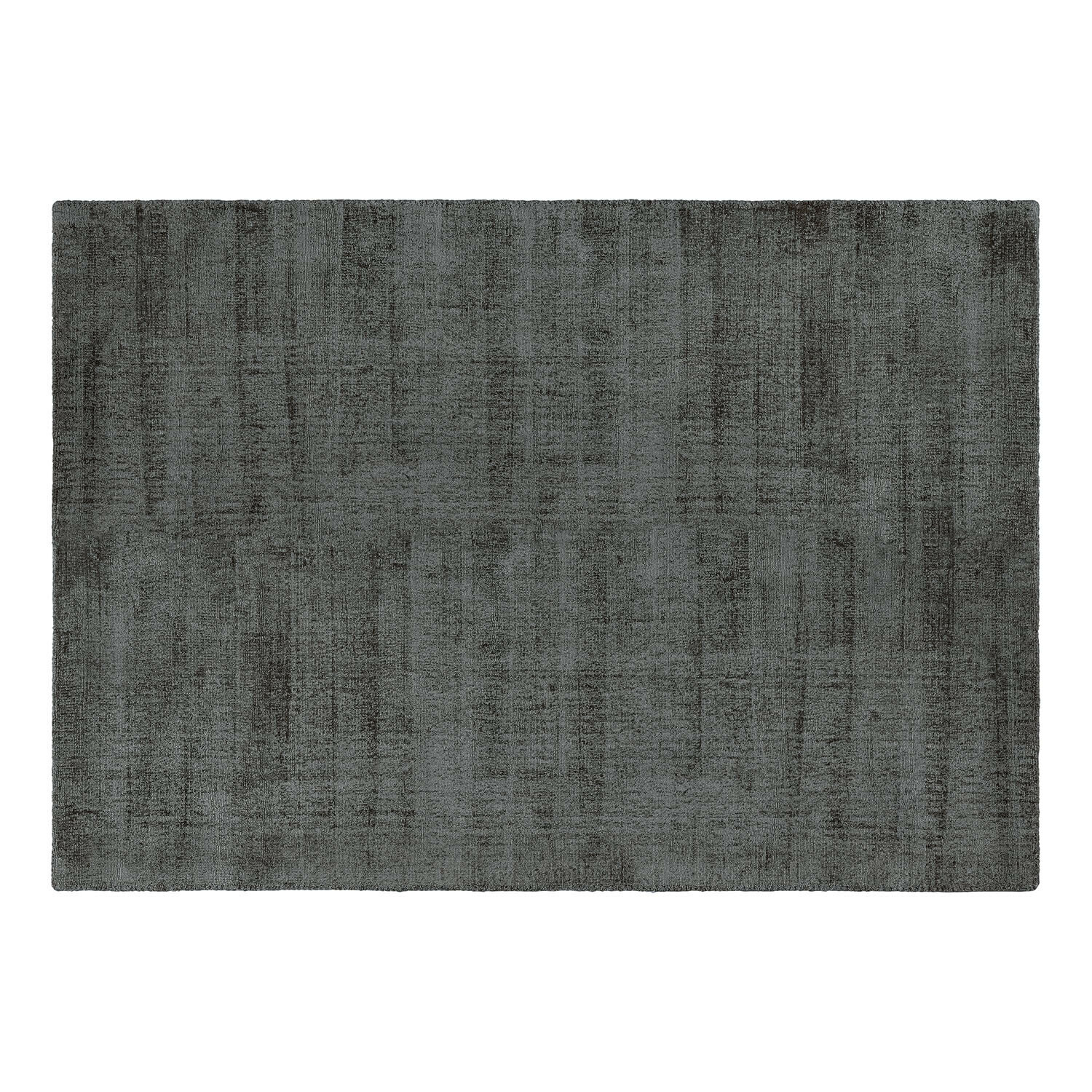 Tapis gris à texture douce, parfait pour un intérieur moderne et élégant