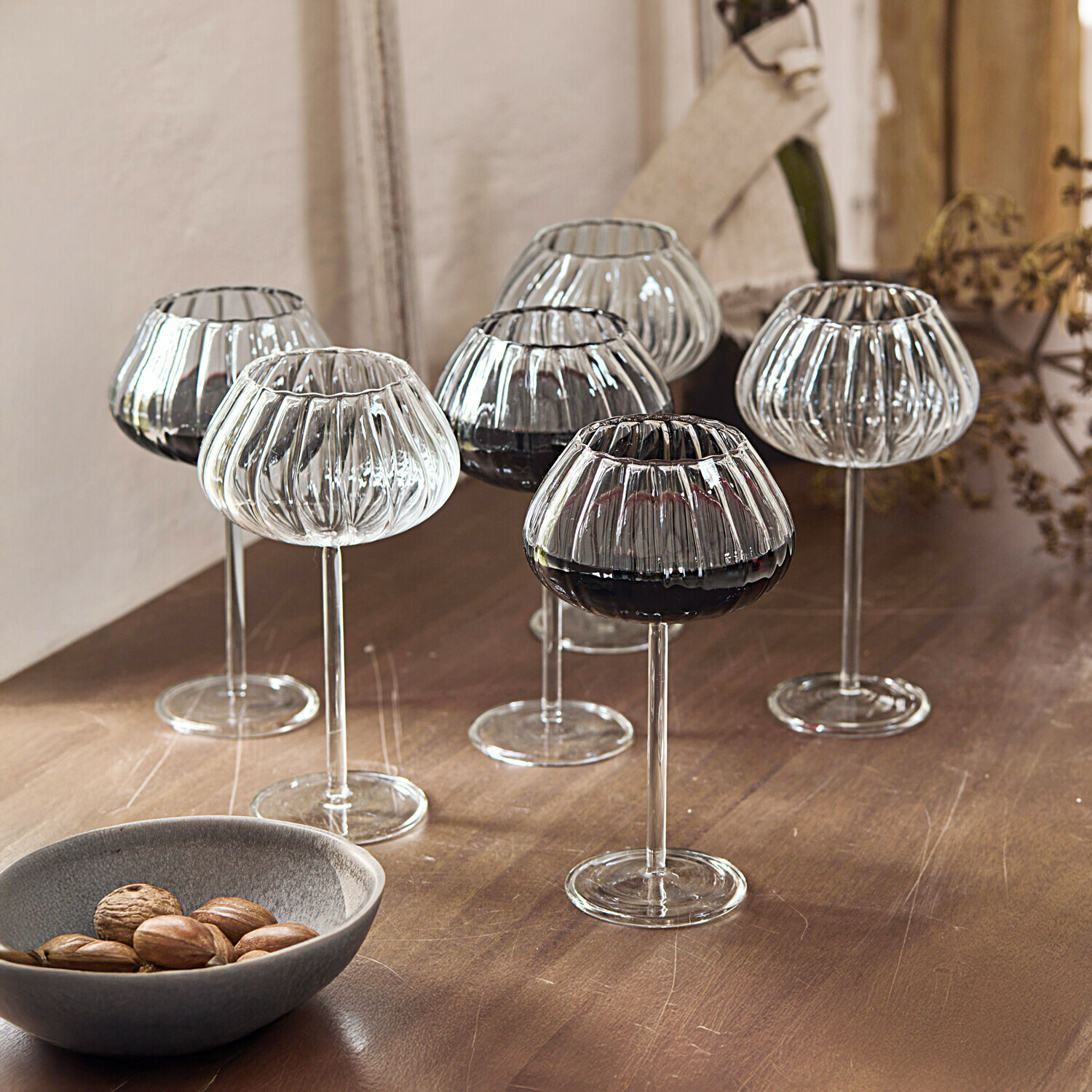 Lot de 6 verres à vin Minou