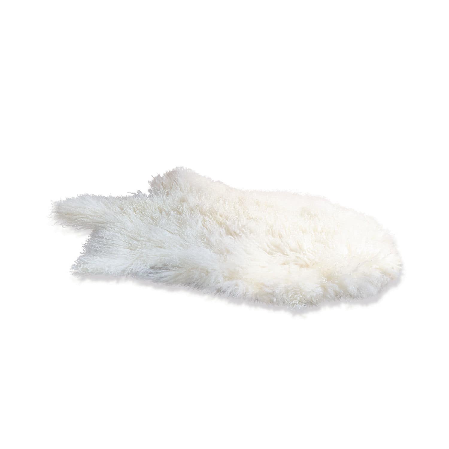 Peau d'agneau Gad Tapis doux blanc en peau de mouton pour décoration intérieure et confort à la maison