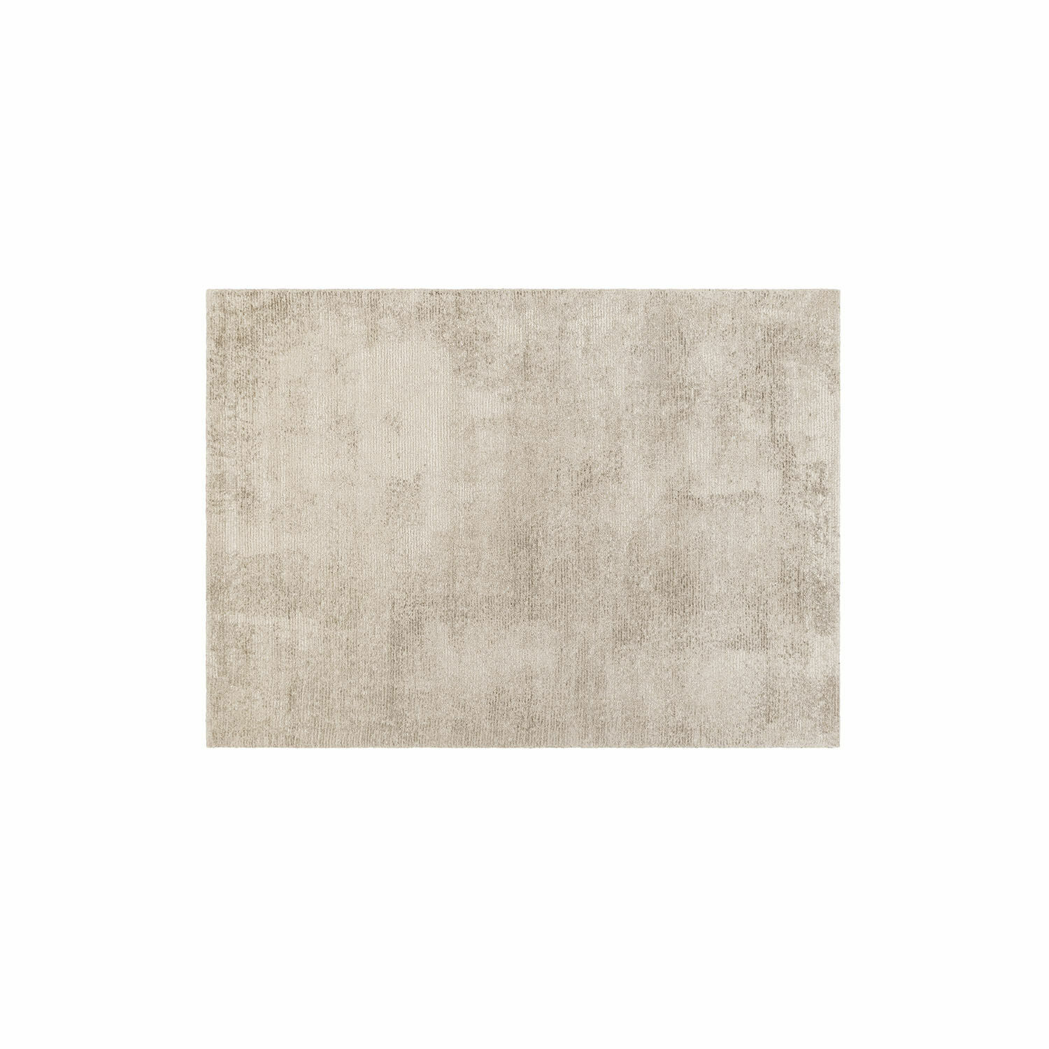Tapis Zaniyah Tapis beige en matériau doux avec texture subtile, parfait pour salon et chambre à coucher