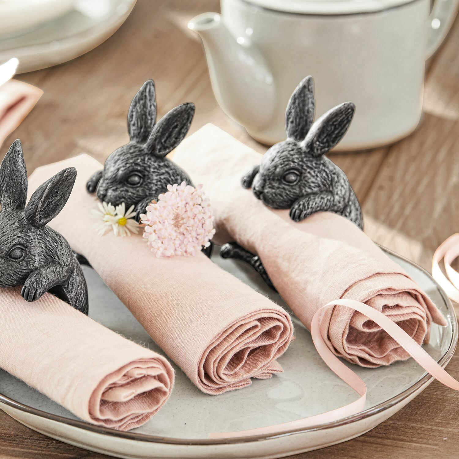 Lot de 4 serviettes Ghis