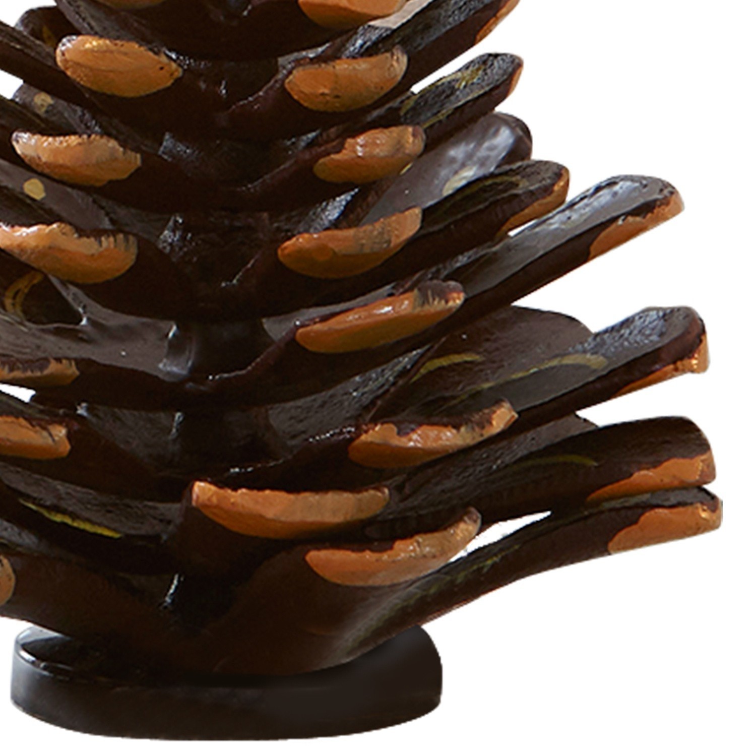 Lot de 2 bougeoirs Pinecone