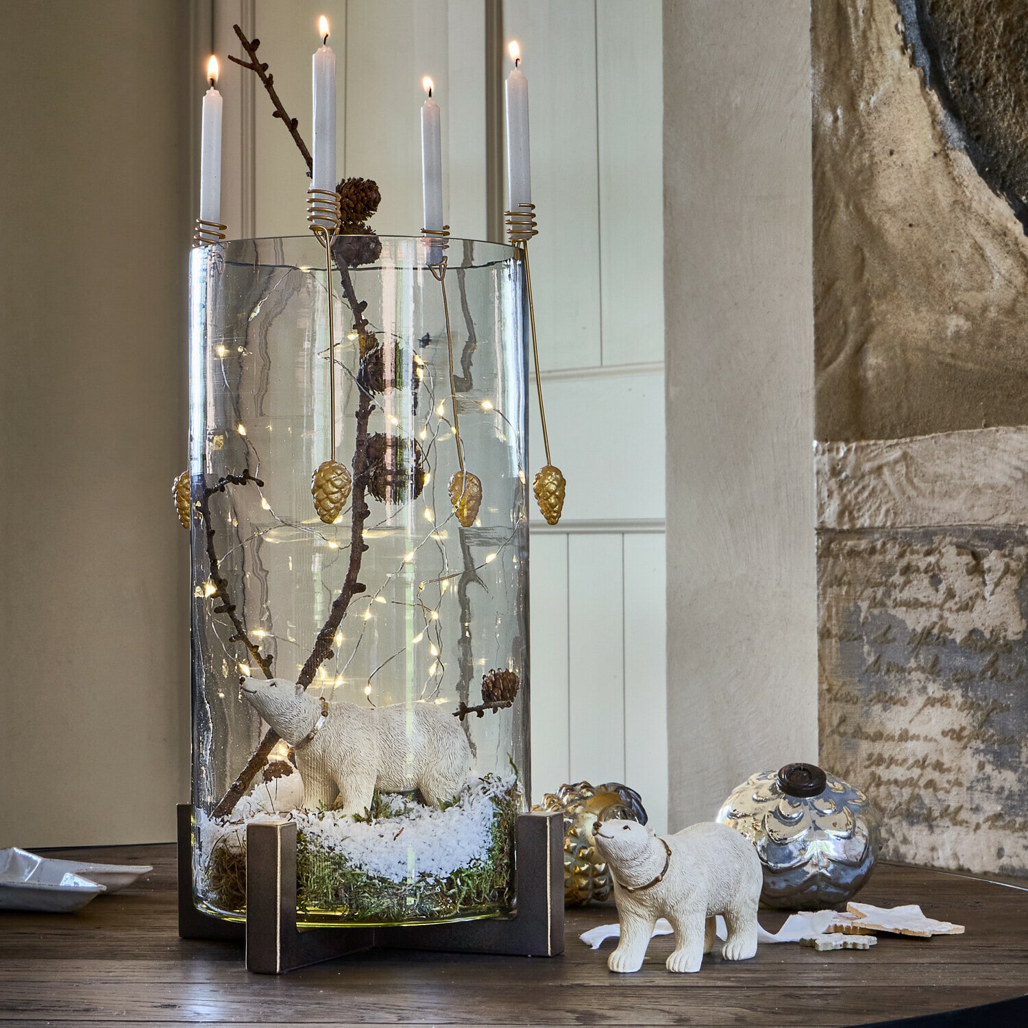 Ours polaire décoratif Norrskena