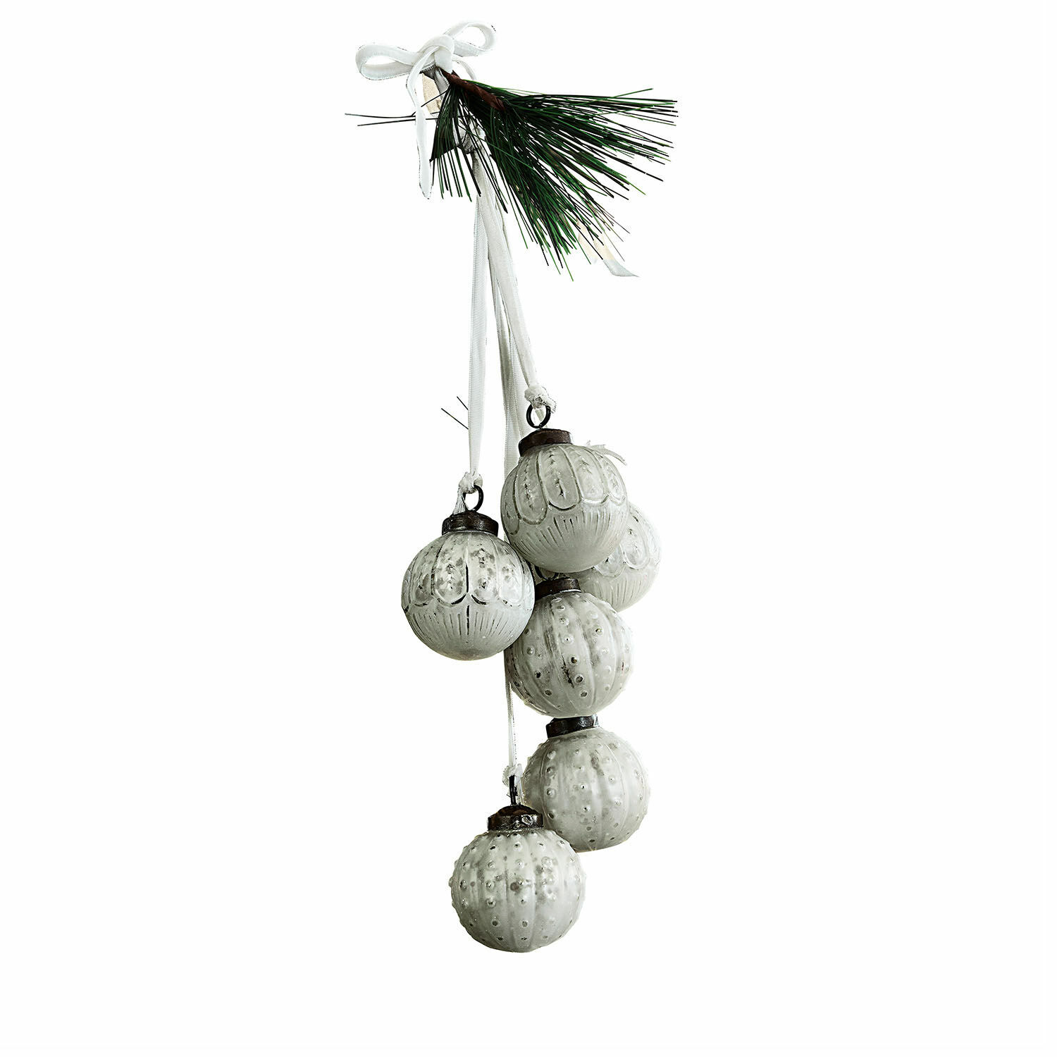Lot de 6 décorations de Noël Tara