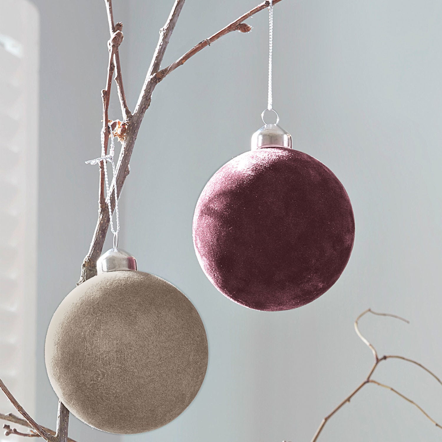 Lot de 6 boules de Noël Millas