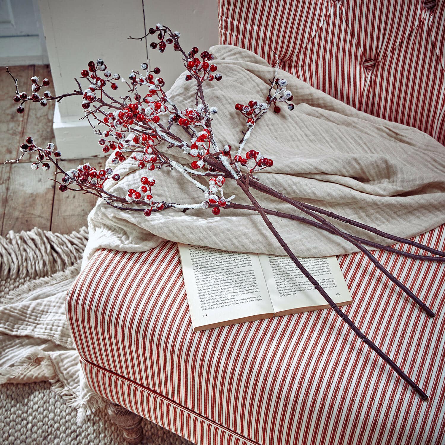 Set de 4 branches décoratives Seravas